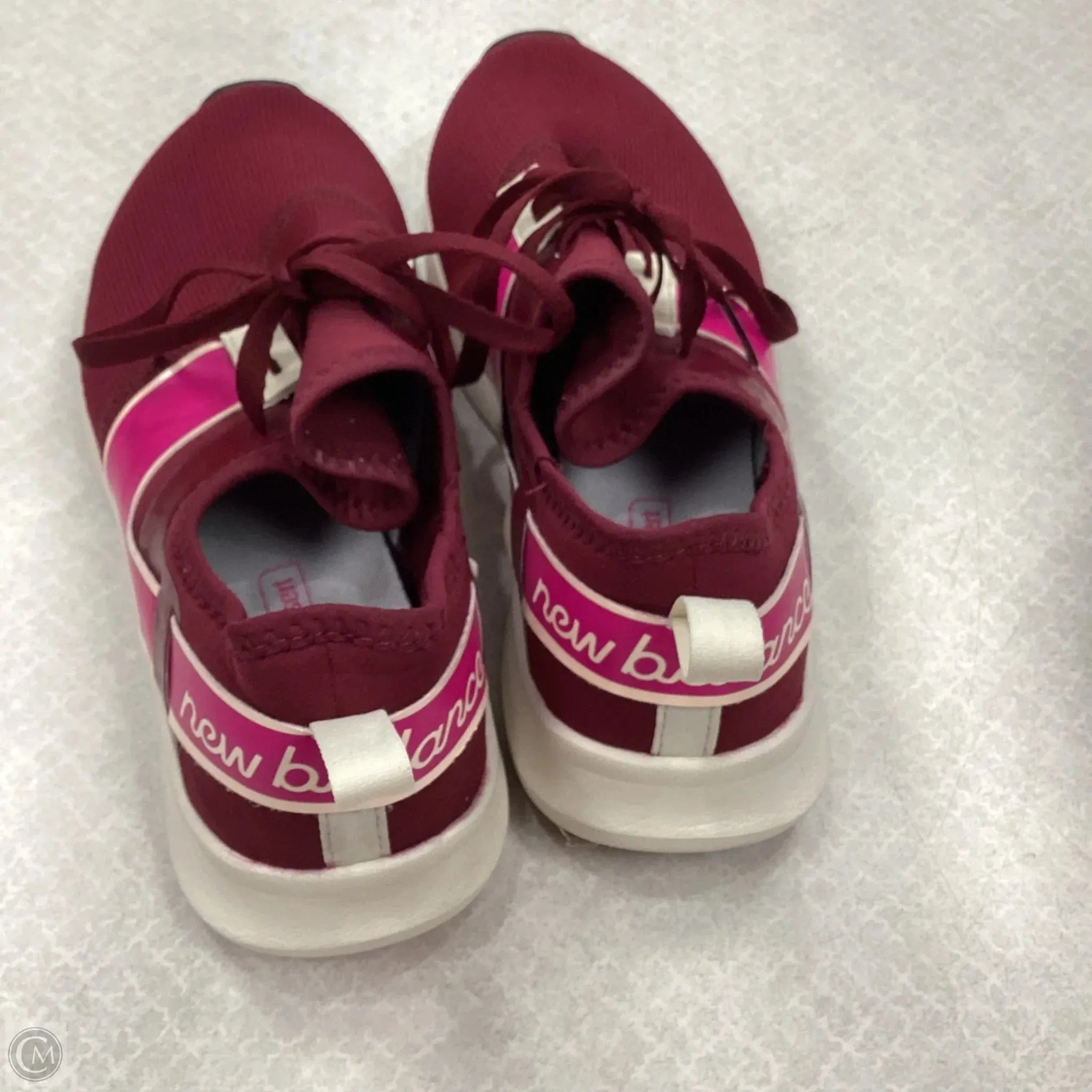 Shoes Athletic By New Balance In Maroon, Size: 8.5