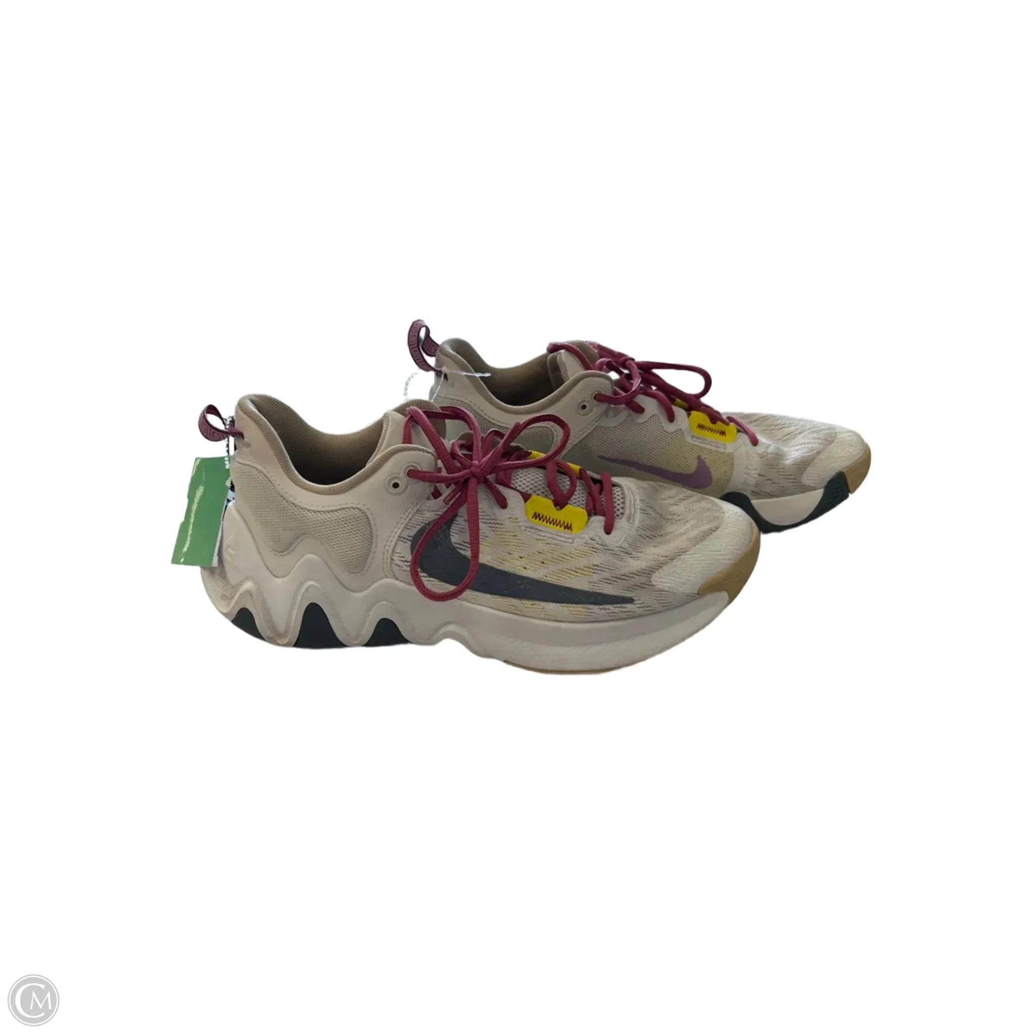 Shoes Athletic By Nike In Beige, Size: 8.5