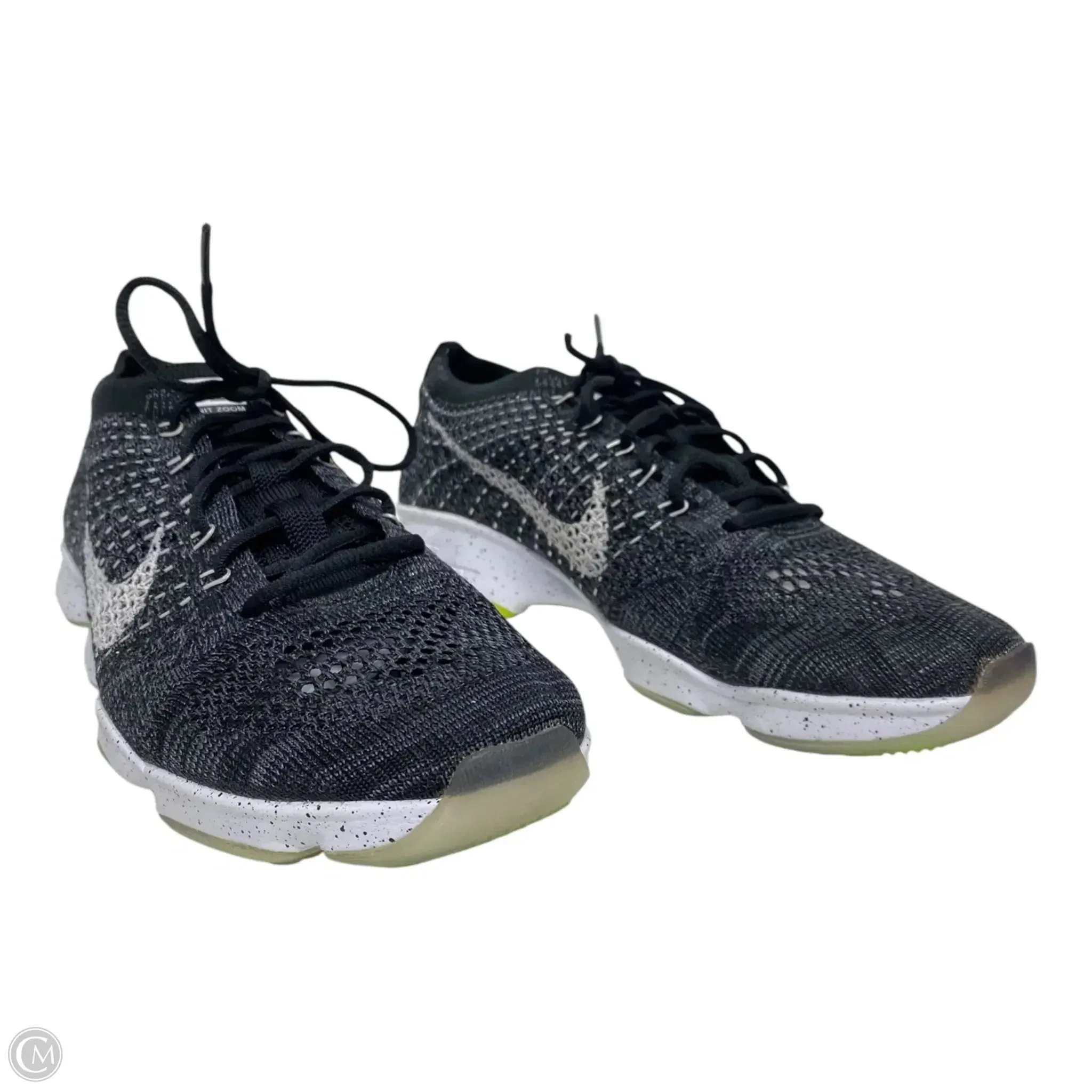Shoes Athletic By Nike In Black & White, Size: 8.5