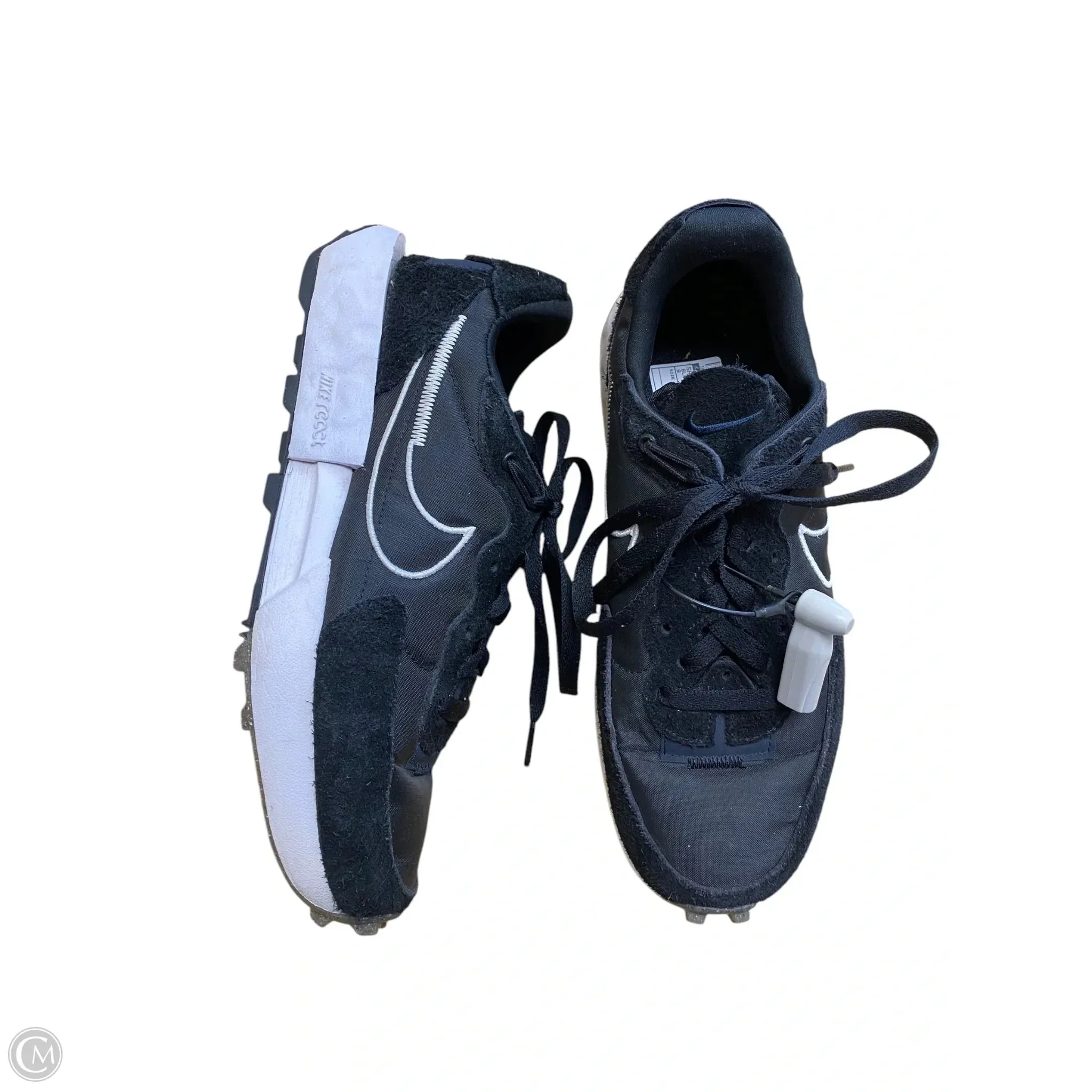 Shoes Athletic By Nike In Black, Size: 8