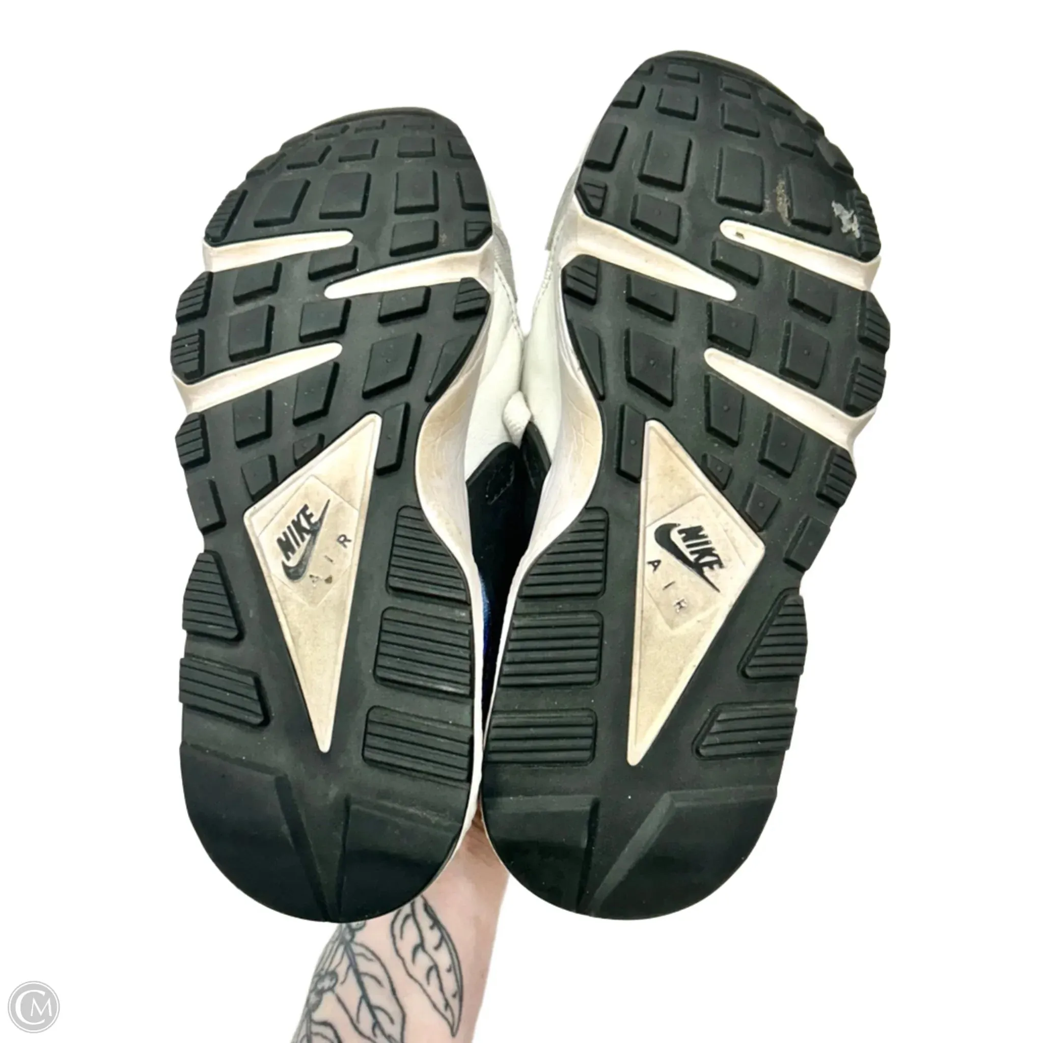 Shoes Athletic By Nike In Blue & White, Size: 8