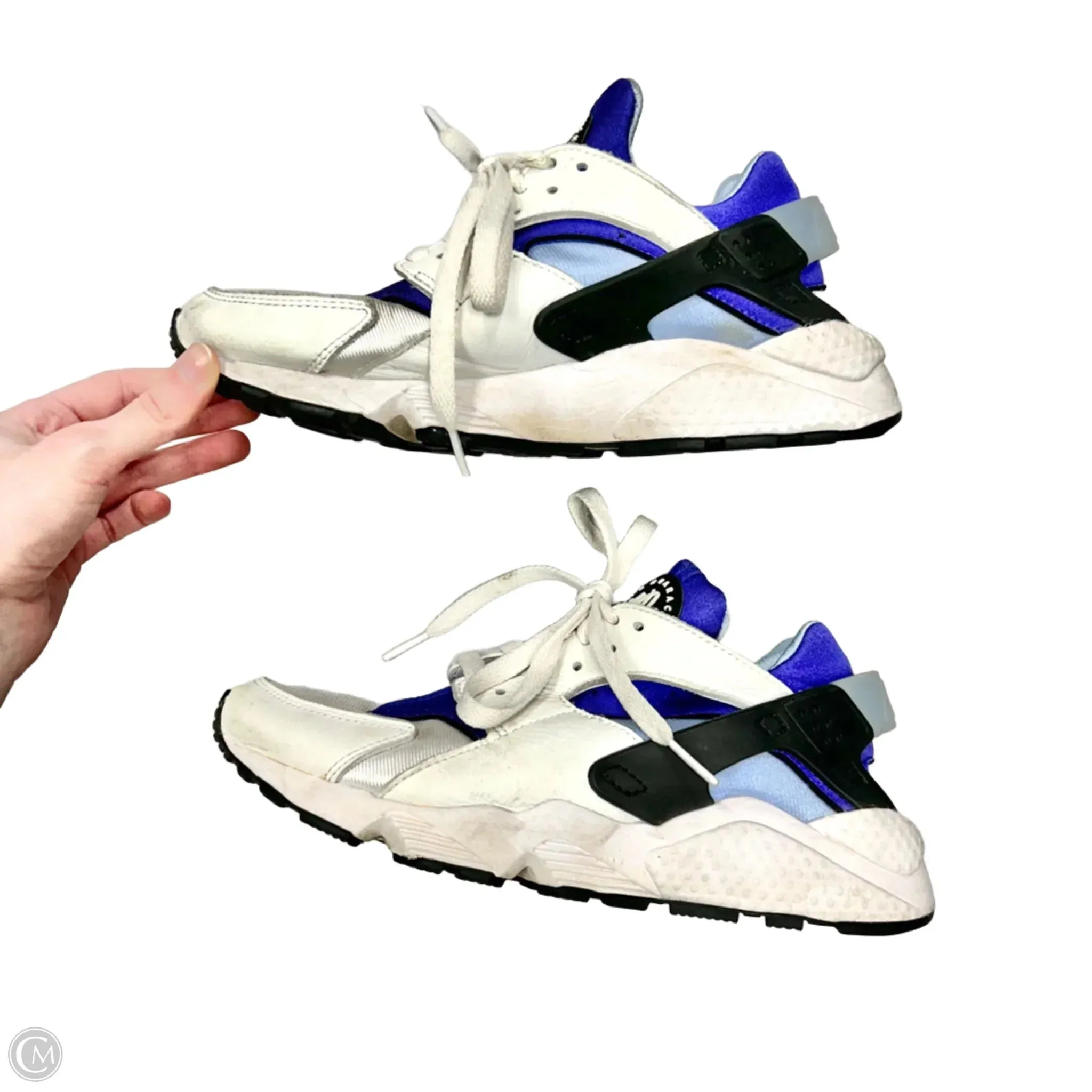 Shoes Athletic By Nike In Blue & White, Size: 8