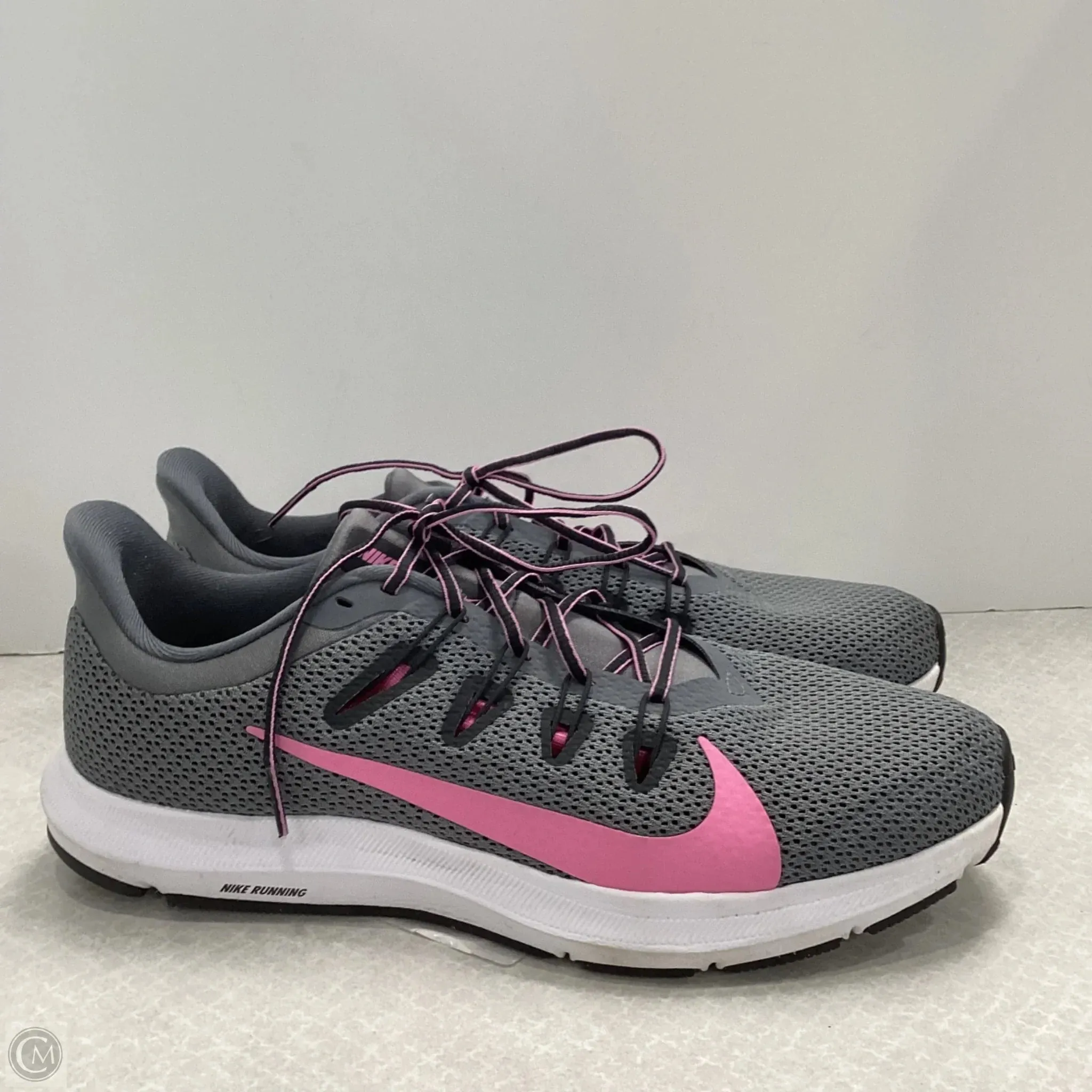Shoes Athletic By Nike In Grey, Size: 11