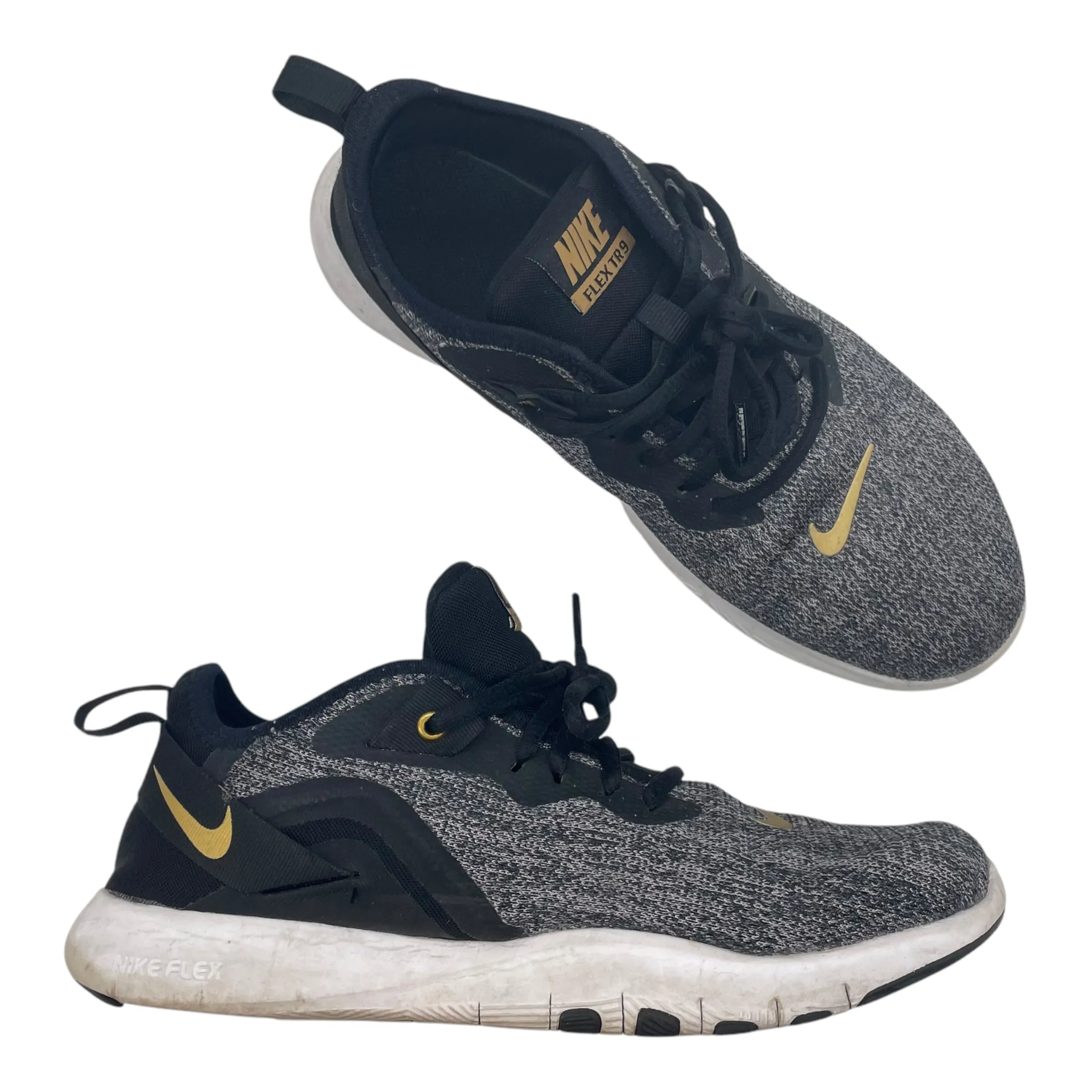 Shoes Athletic By Nike In Grey, Size:8