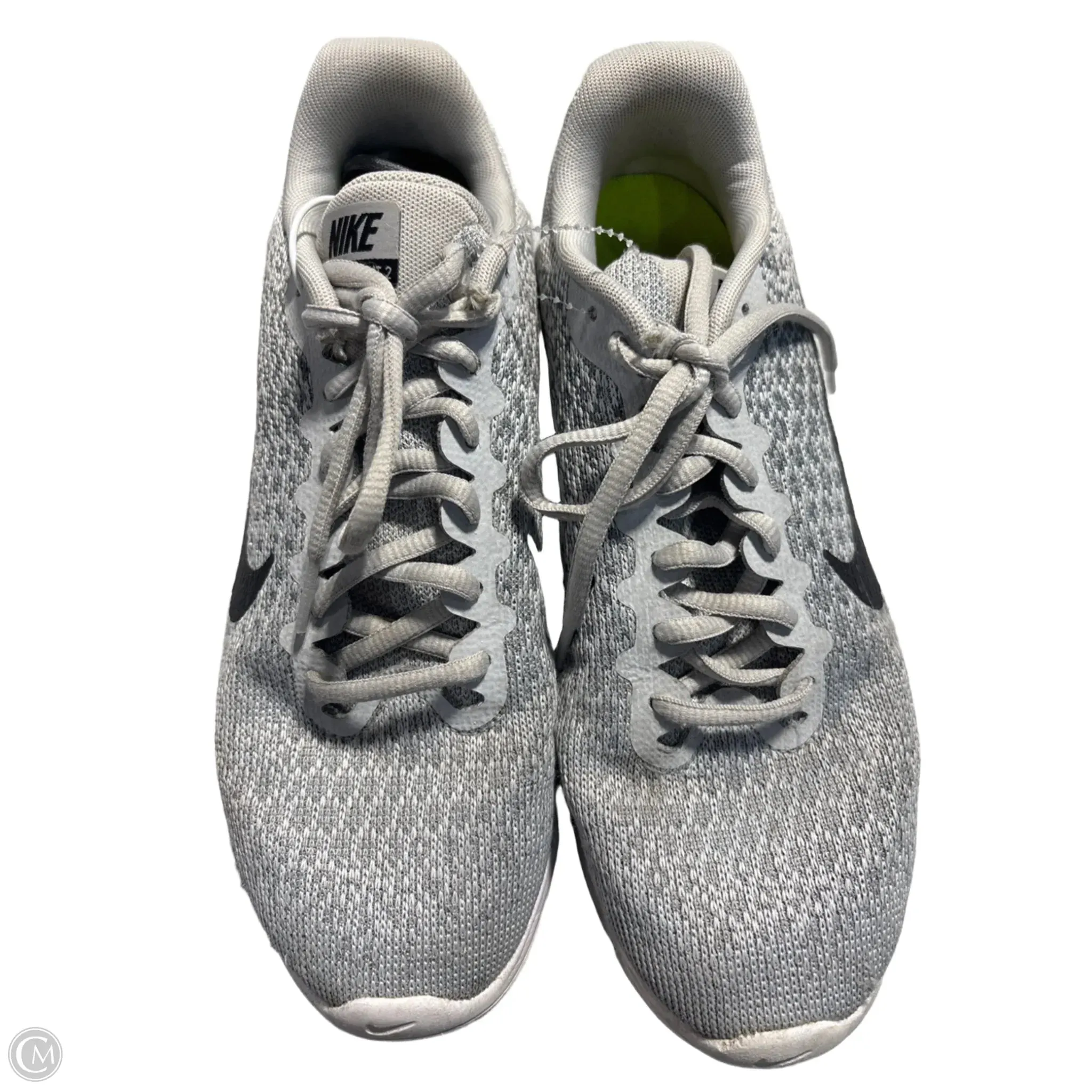 Shoes Athletic By Nike In Silver, Size: 8