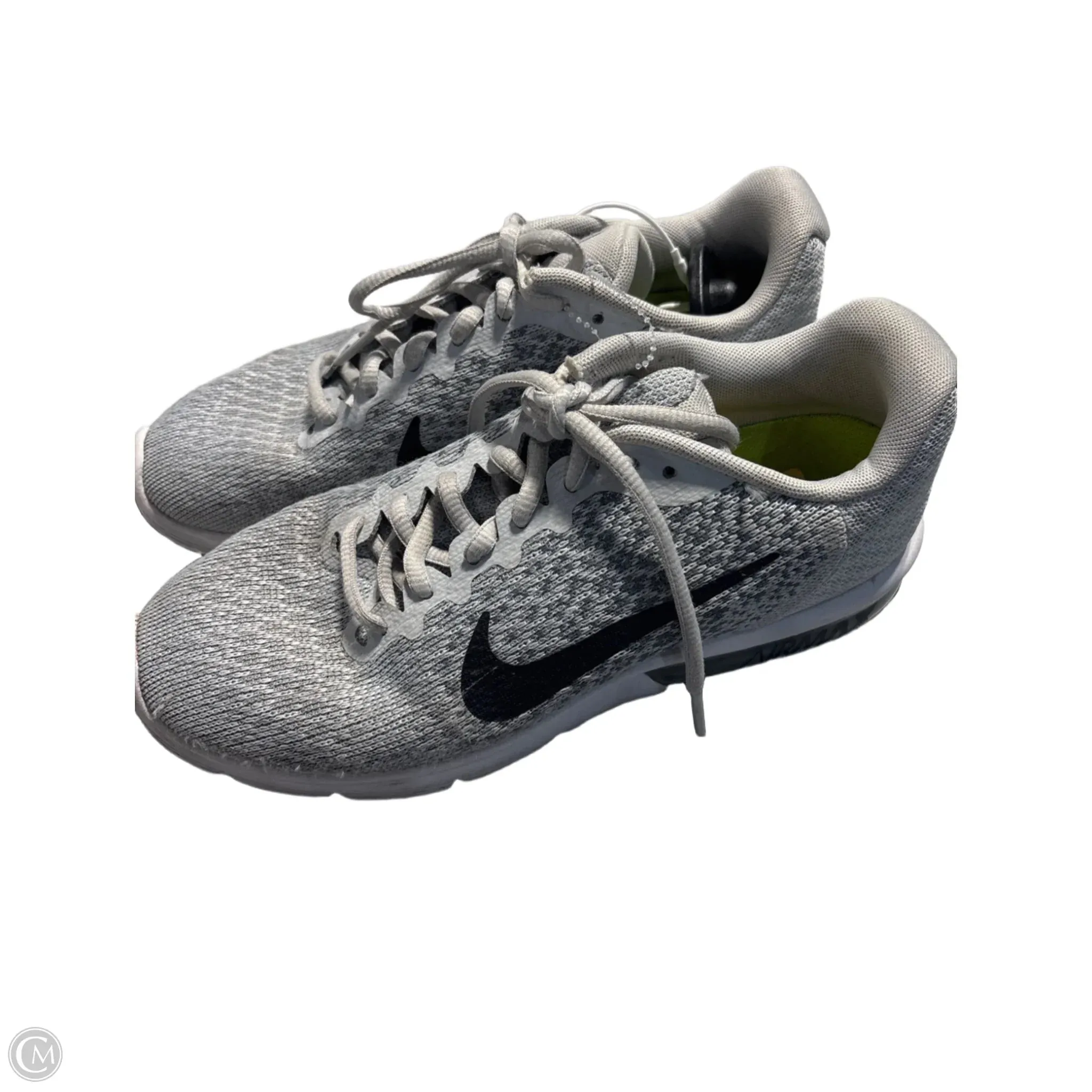 Shoes Athletic By Nike In Silver, Size: 8