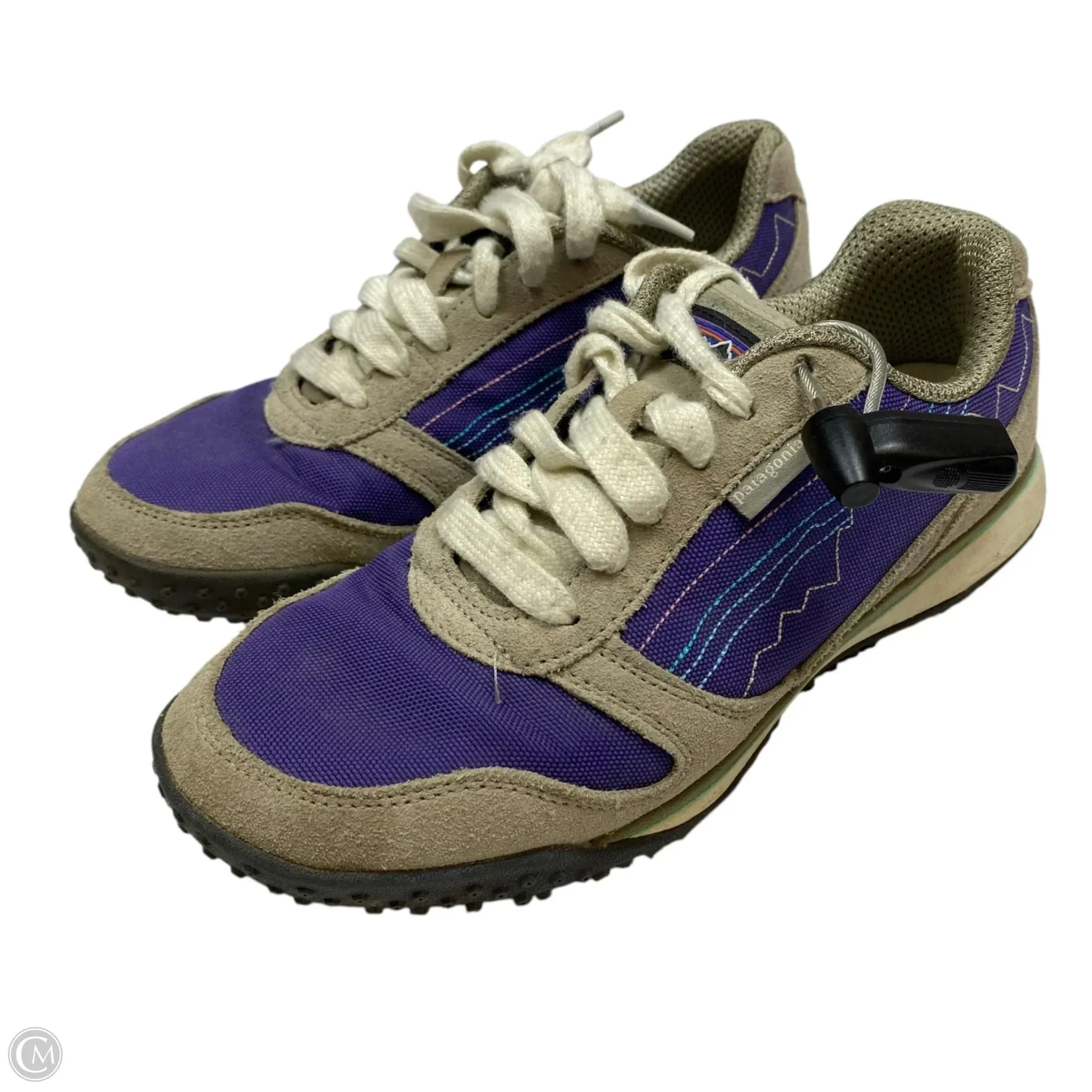 Shoes Athletic By Patagonia In Grey & Purple, Size: 8.5