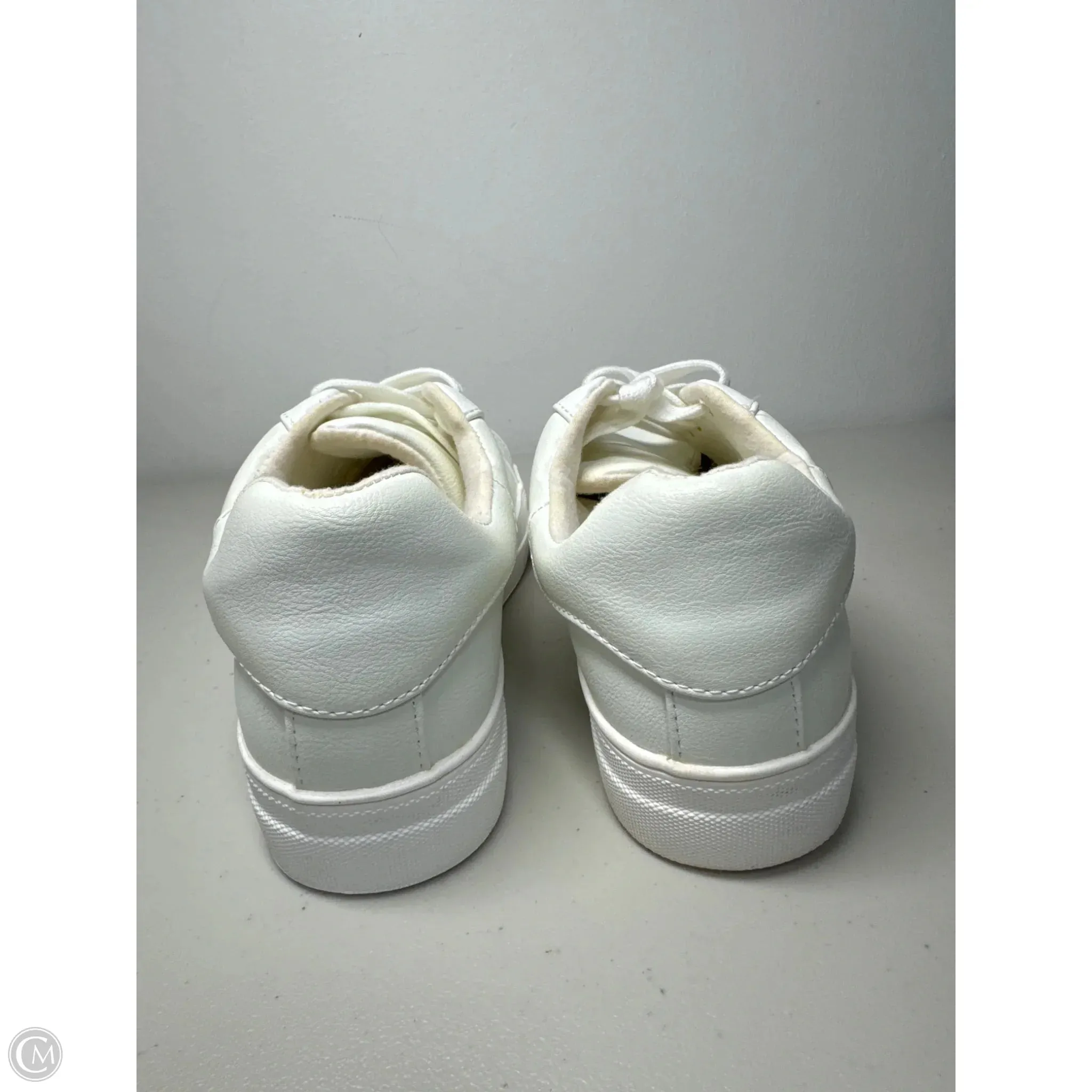 Shoes Athletic By Pink Lily In White, Size: 10
