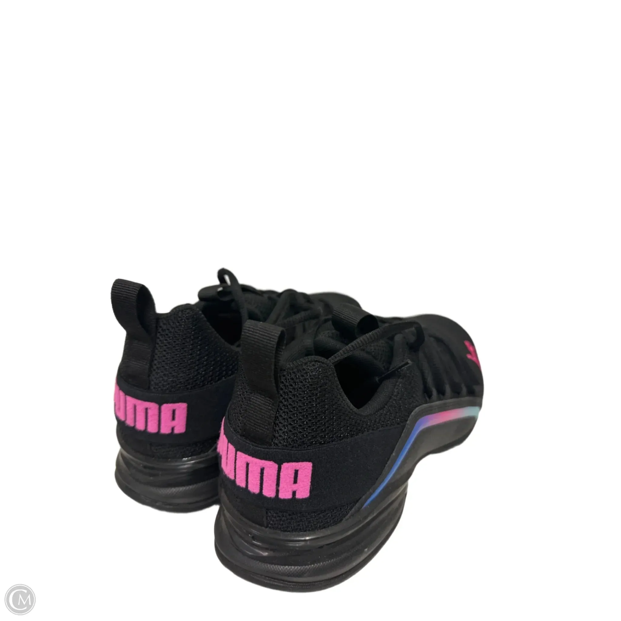 Shoes Athletic By Puma In Black & Purple, Size: 9.5