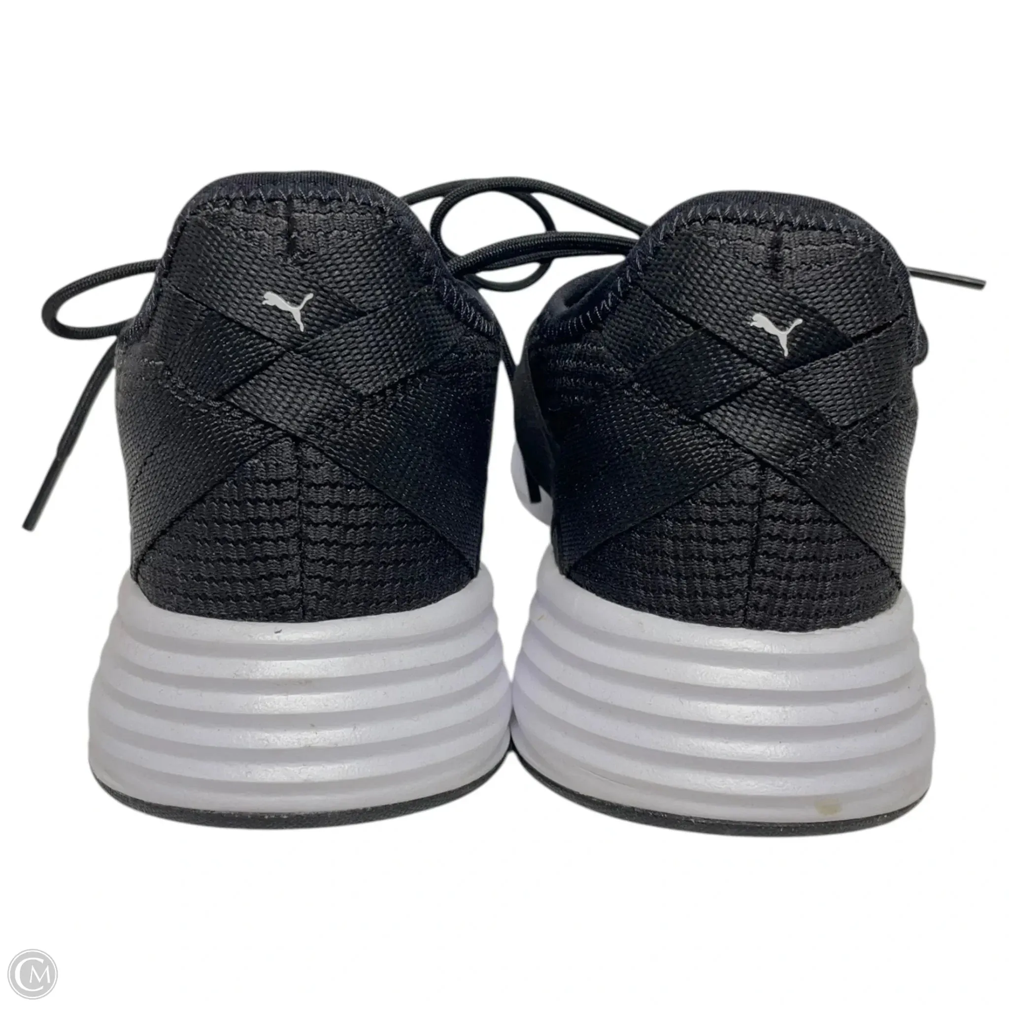 Shoes Athletic By Puma In Black & White, Size: 7