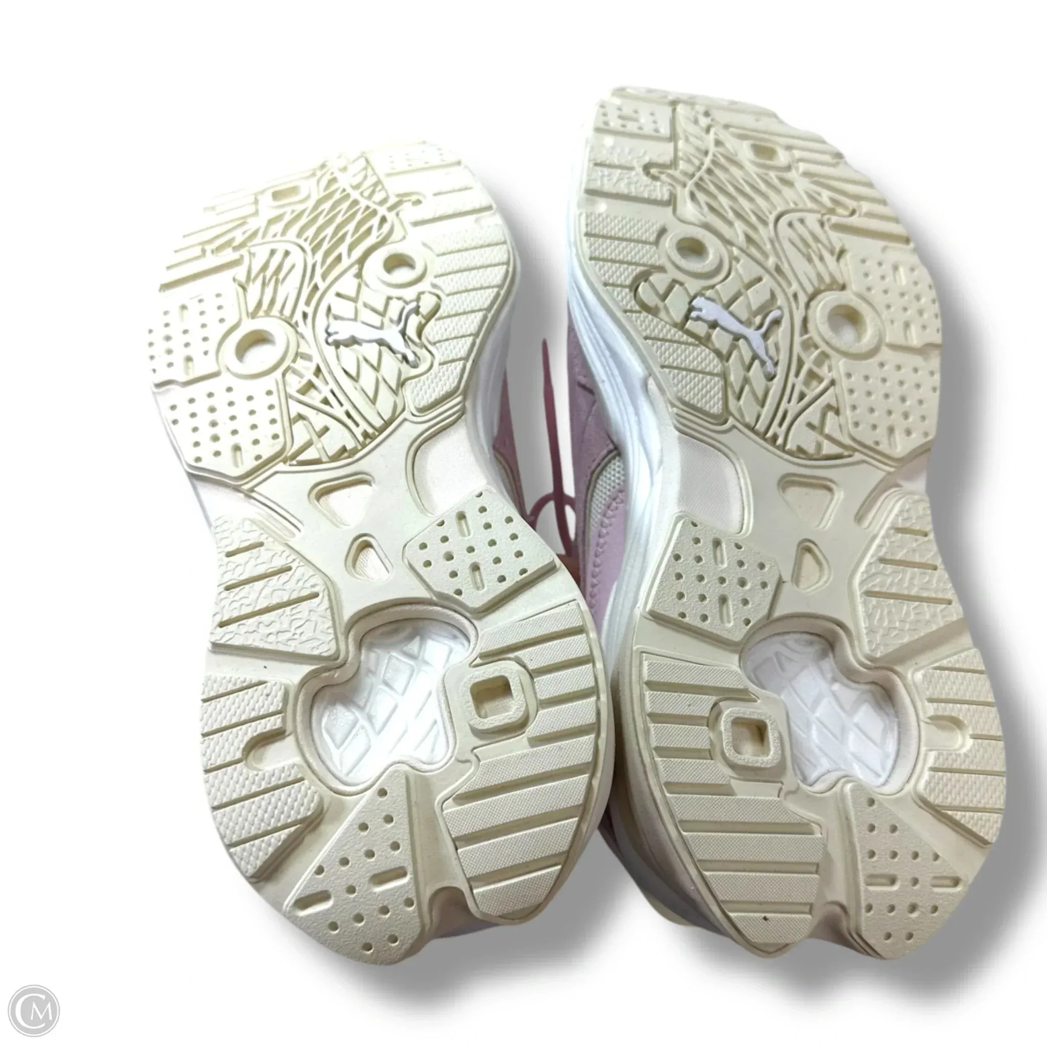 Shoes Athletic By Puma In Pink & White, Size: 6.5
