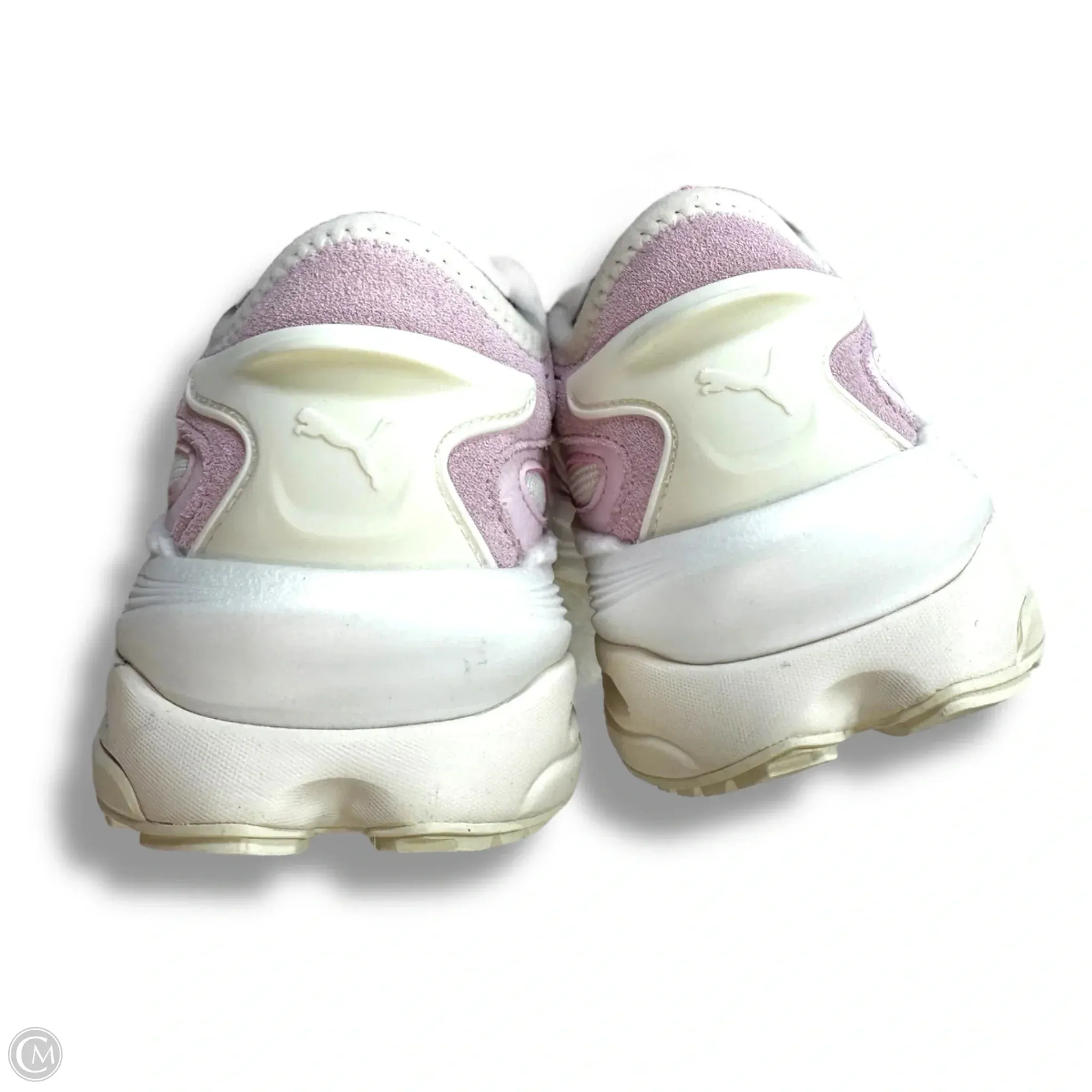 Shoes Athletic By Puma In Pink & White, Size: 6.5