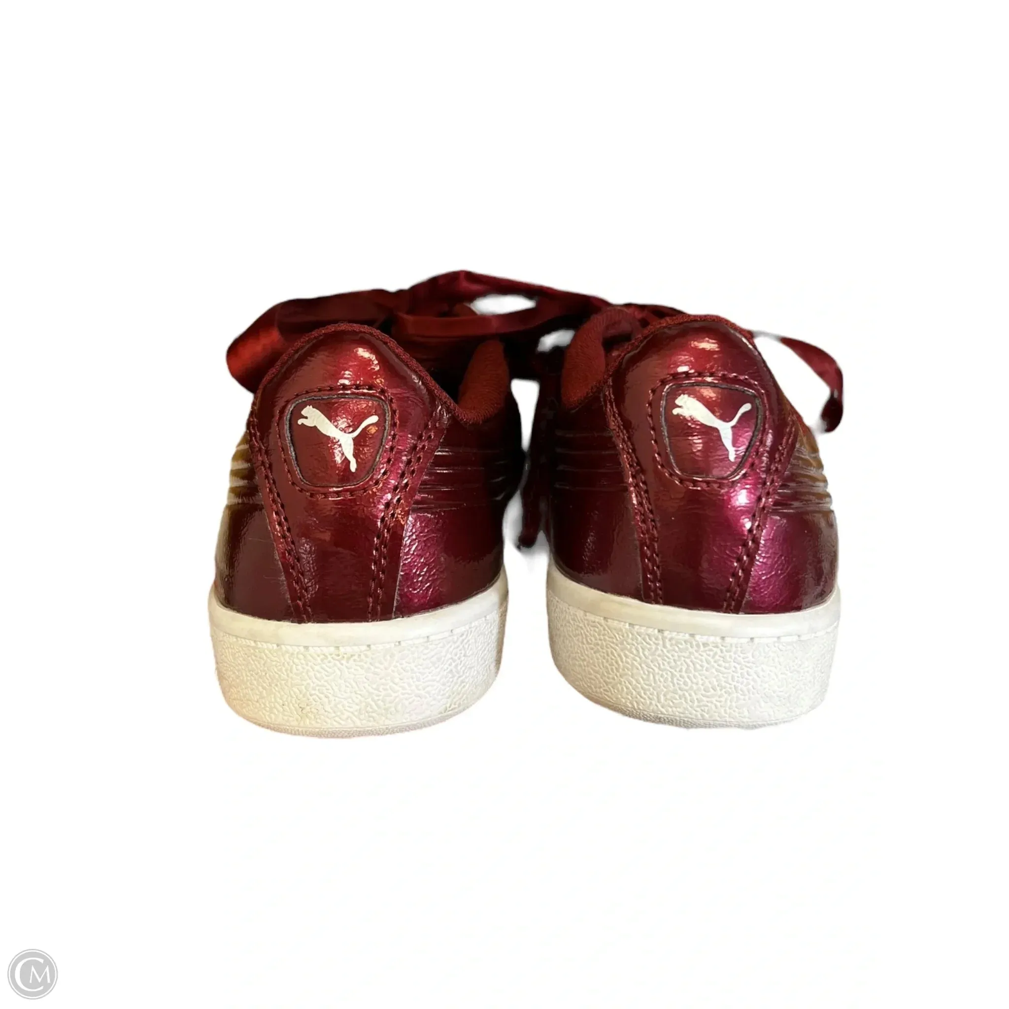 Shoes Athletic By Puma In Wine, Size: 8.5