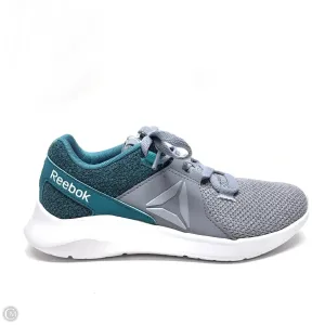 Shoes Athletic By Reebok In Blue & Grey, Size: 5.5