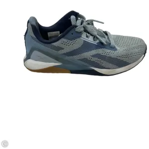 Shoes Athletic By Reebok In Blue, Size: 6.5