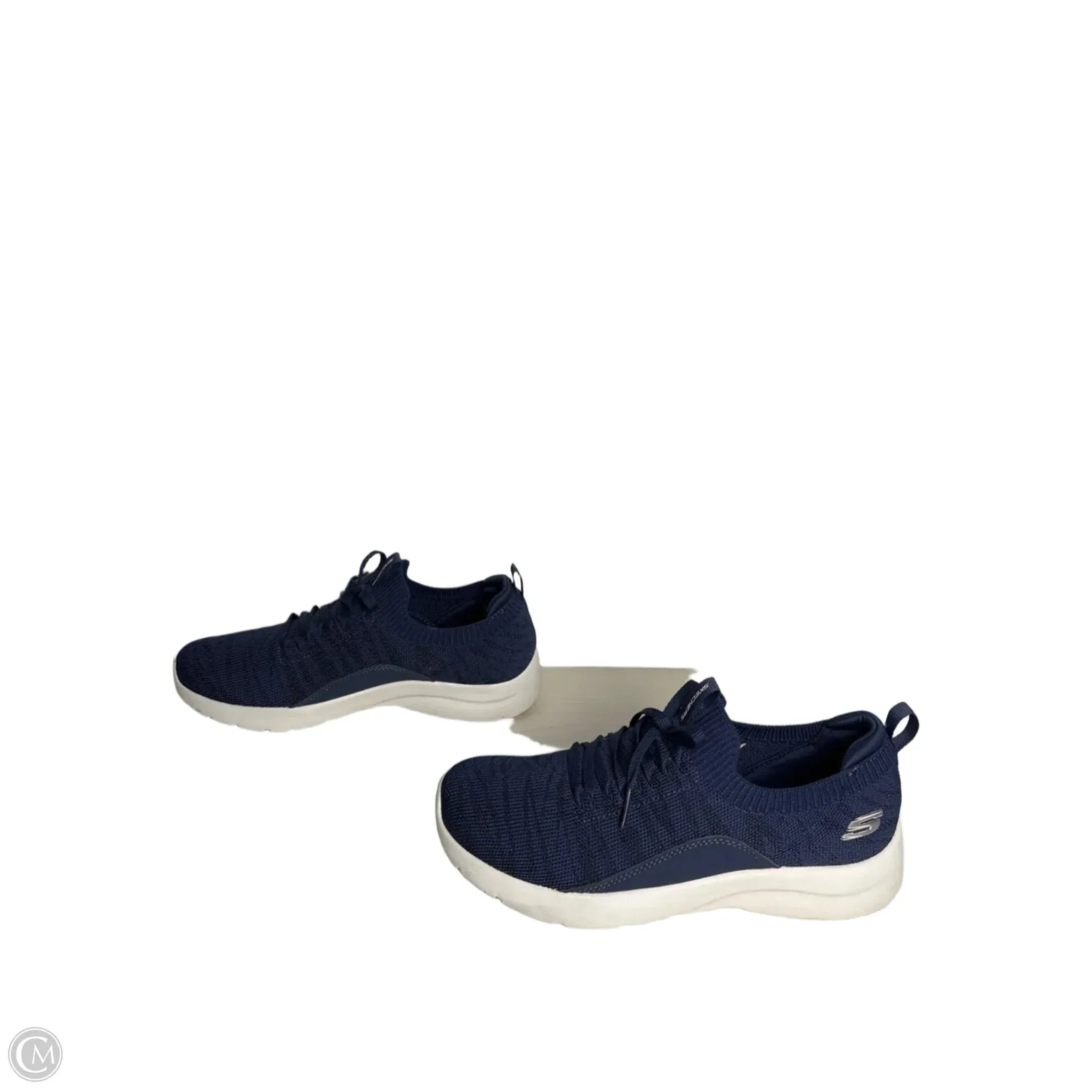 Shoes Athletic By Skechers In Blue, Size: 7.5