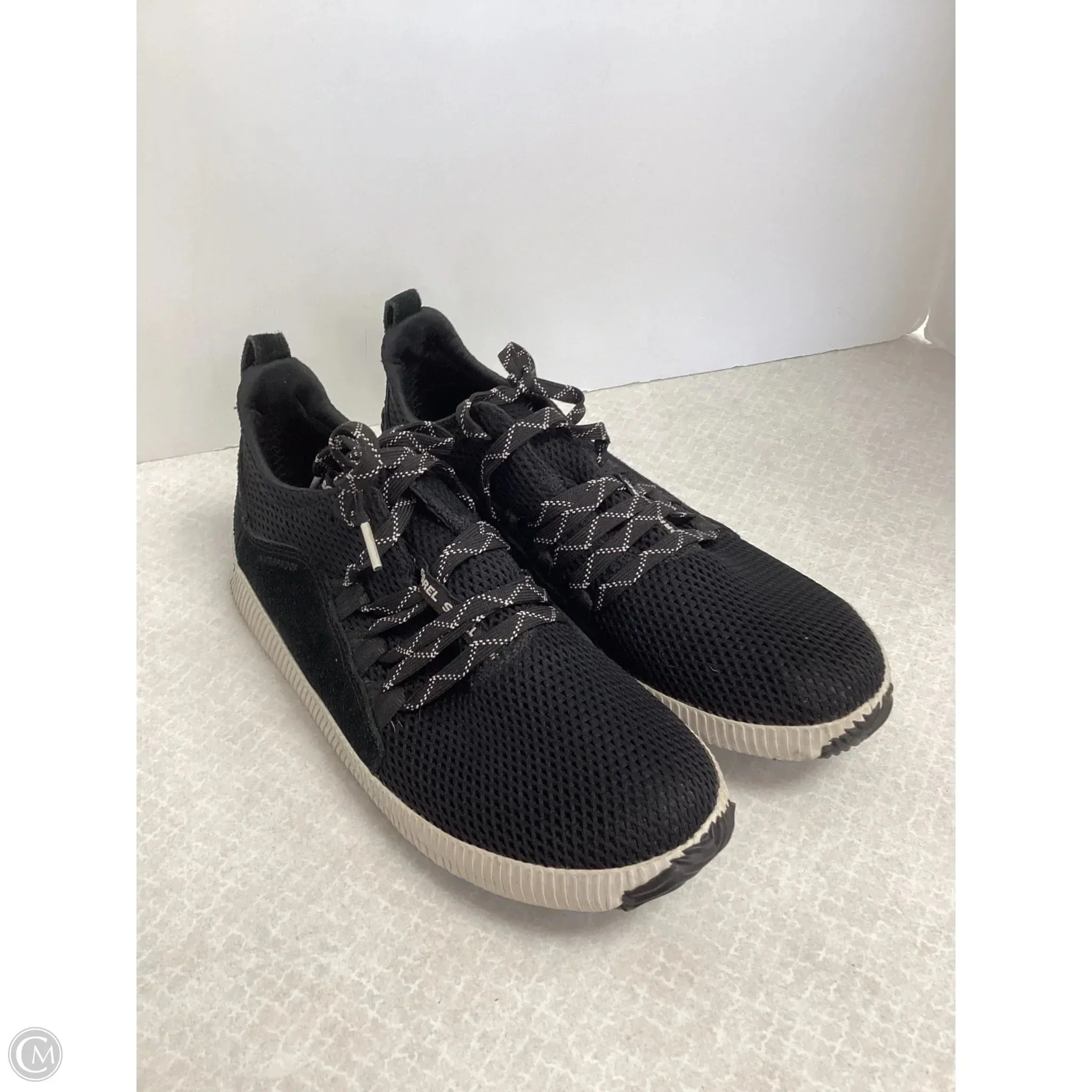 Shoes Athletic By Sorel In Black, Size: 10