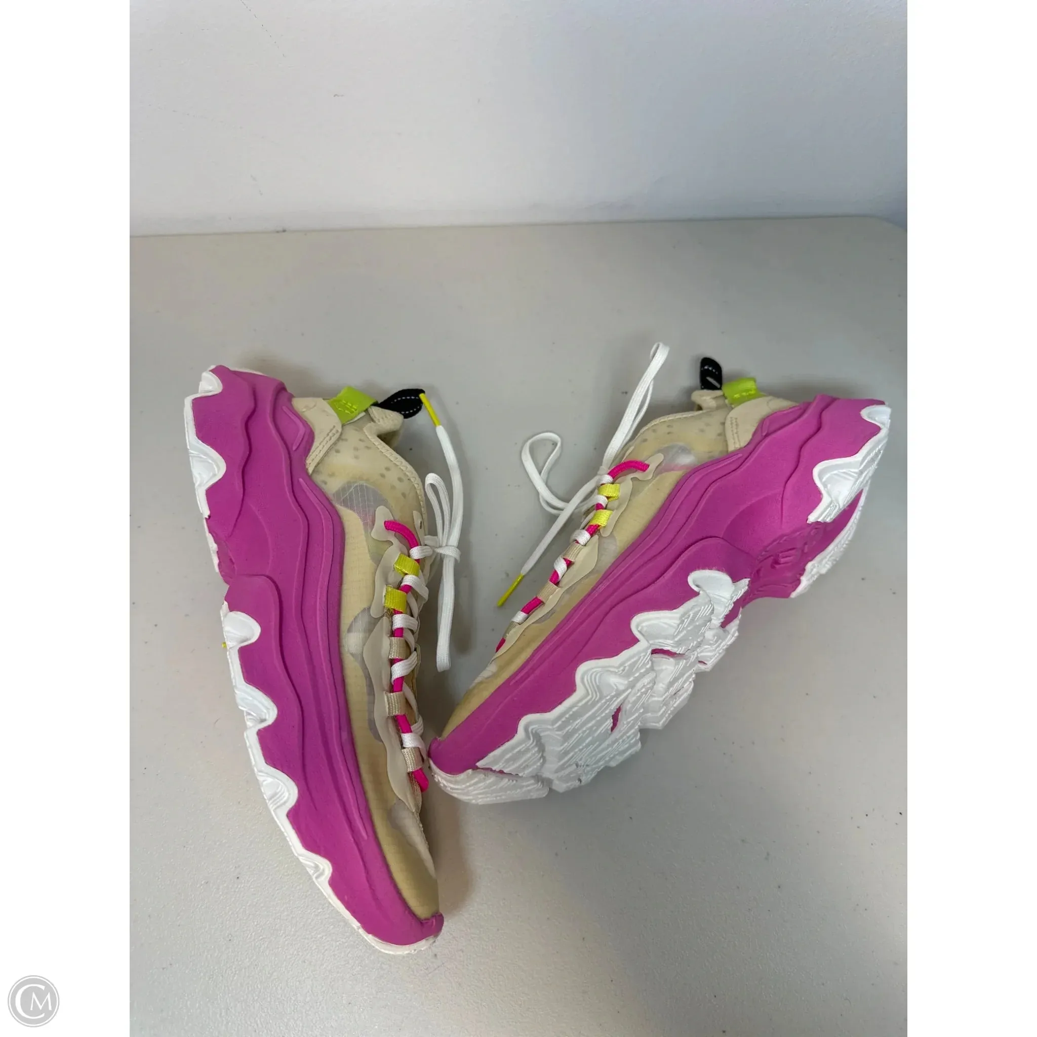Shoes Athletic By Sorel In Cream & Pink, Size: 6