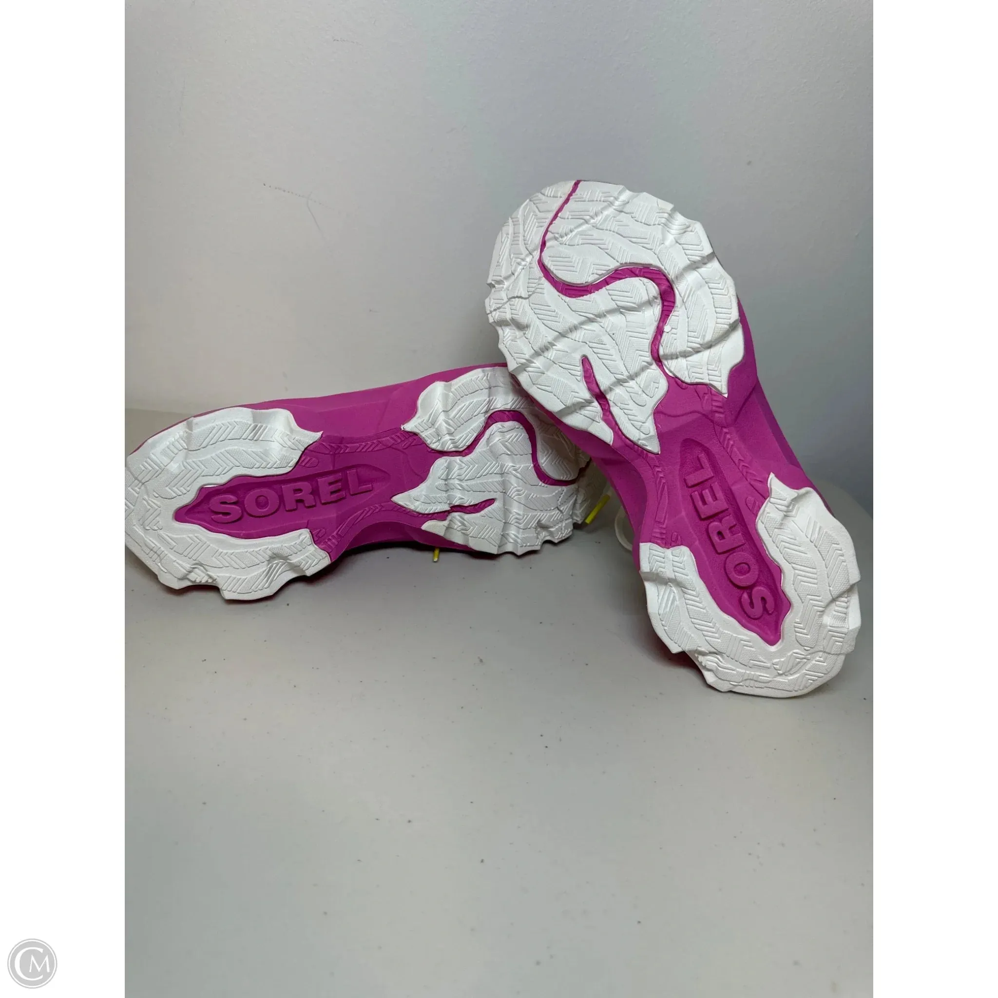 Shoes Athletic By Sorel In Cream & Pink, Size: 6