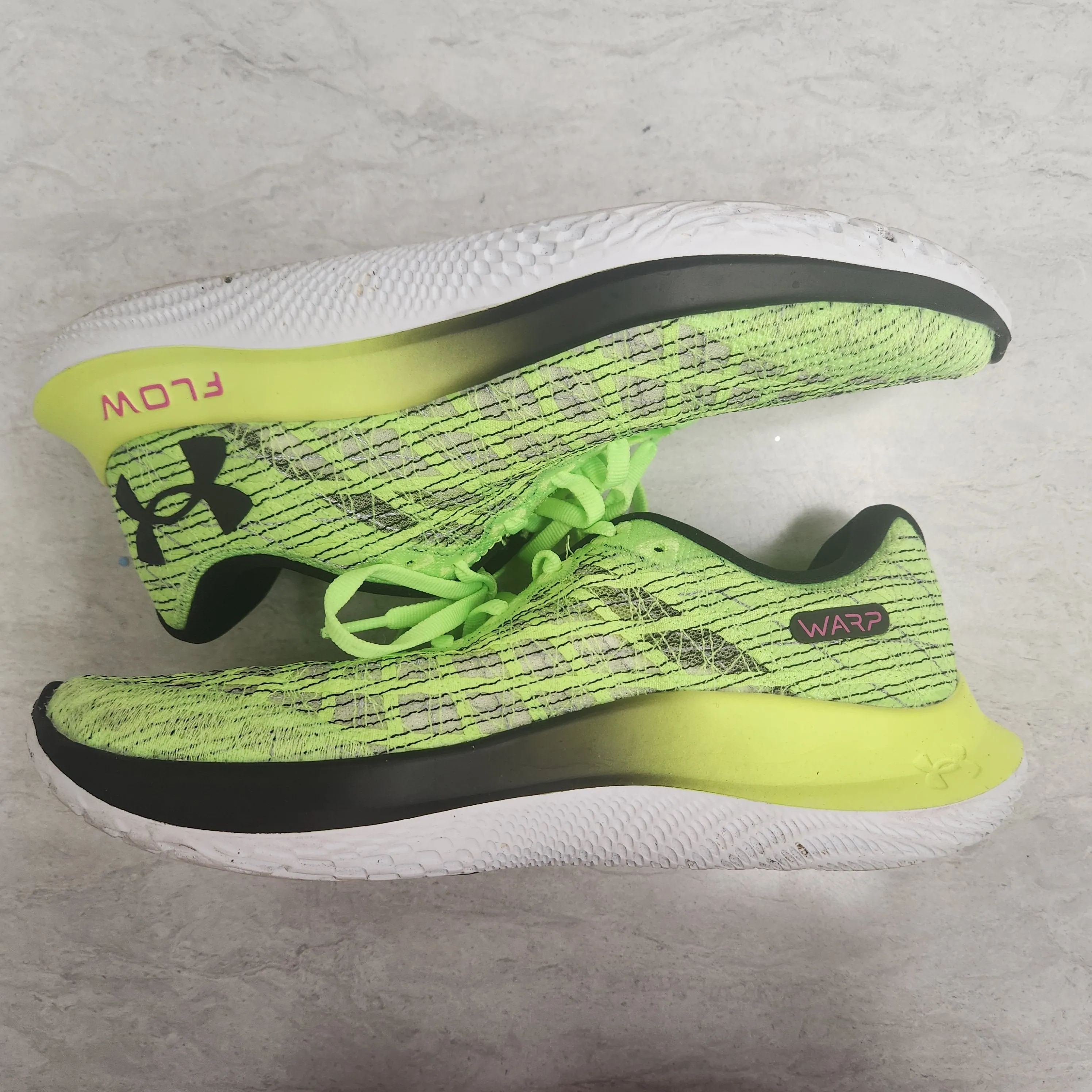 Shoes Athletic By Under Armour In Green, Size: 7