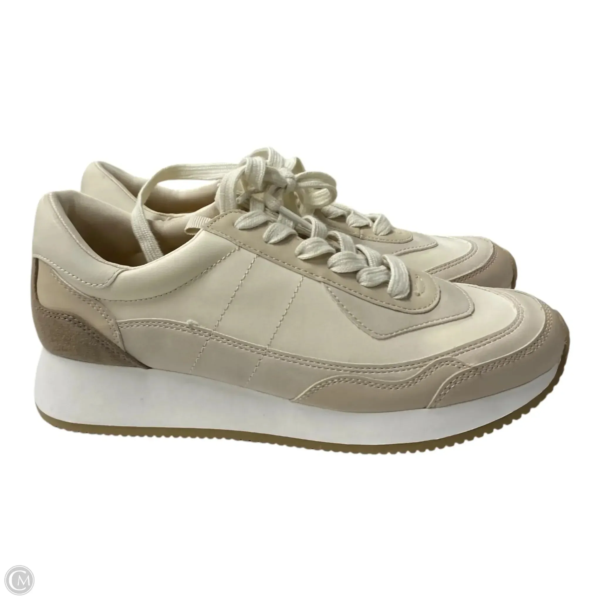 Shoes Athletic By Universal Thread In Cream, Size: 8.5