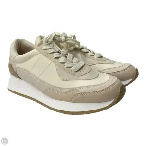 Shoes Athletic By Universal Thread In Cream, Size: 8.5