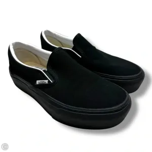Shoes Athletic By Vans In Black, Size: 5.5
