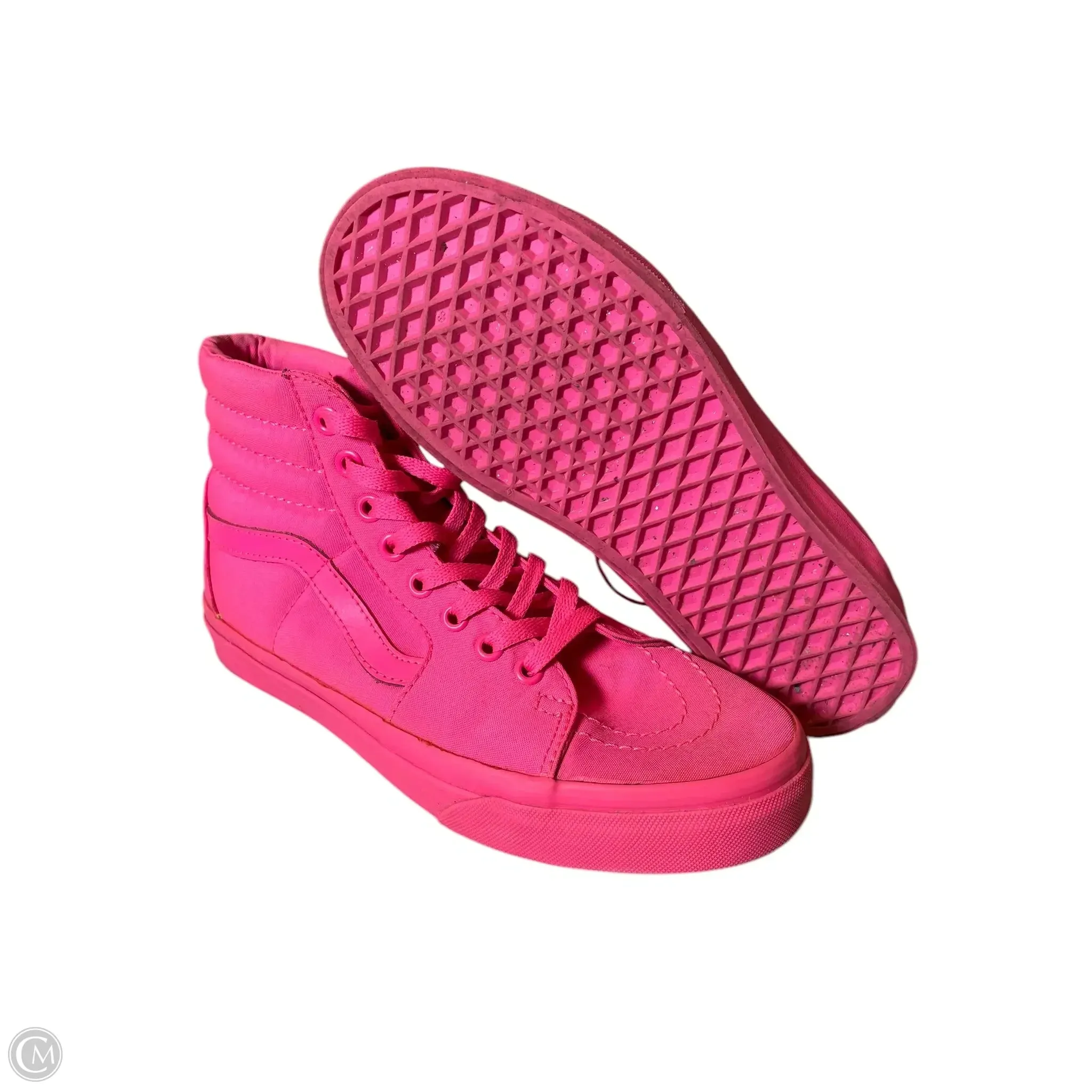 Shoes Athletic By Vans In Pink, Size: 7.5