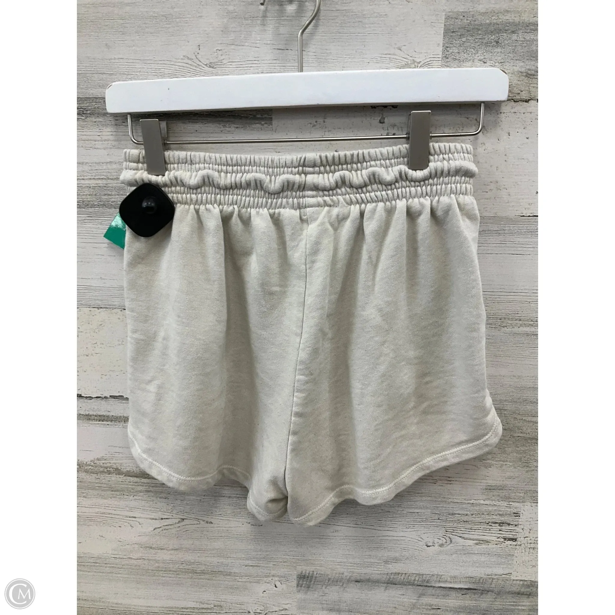 Shorts By H&m In Cream, Size: 4
