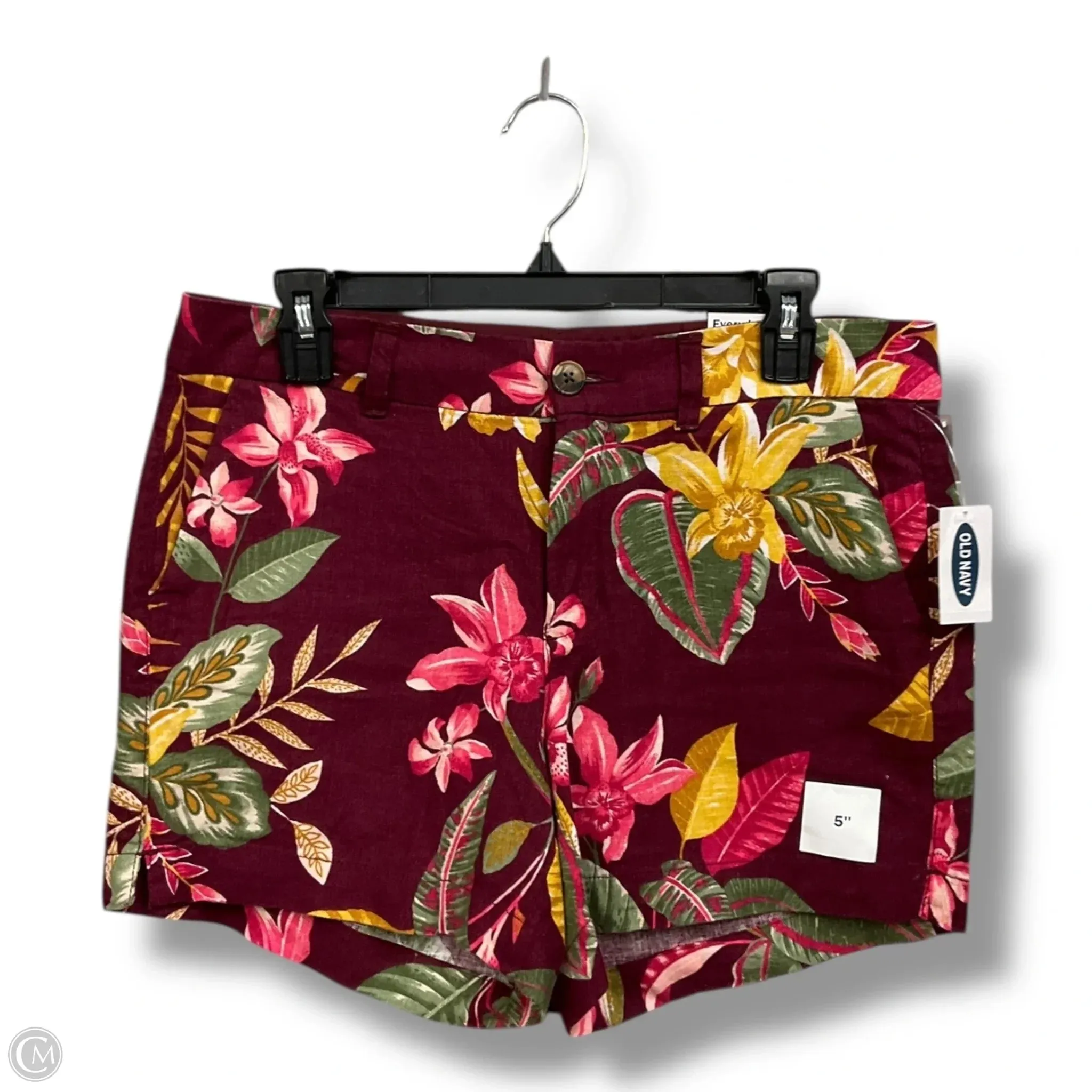 Shorts By Old Navy In Floral Print, Size: M