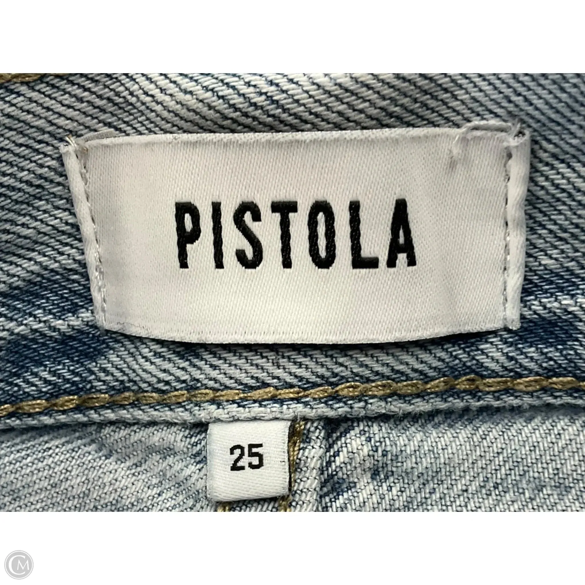 Shorts By Pistola In Blue Denim, Size: 0