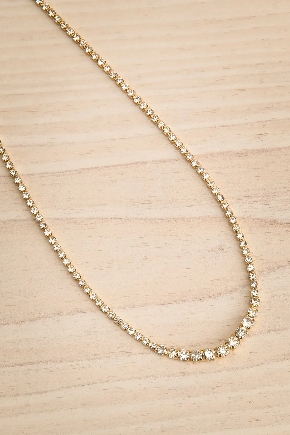 Skye Gold | Tennis Crystal Necklace