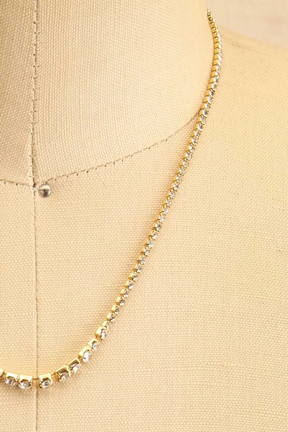 Skye Gold | Tennis Crystal Necklace