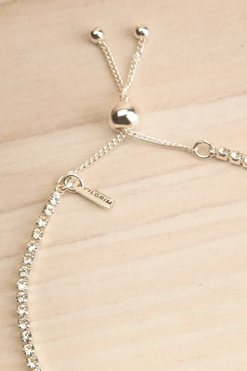 Skyra Silver | Tennis Crystal Bracelet