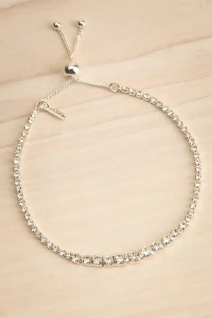 Skyra Silver | Tennis Crystal Bracelet