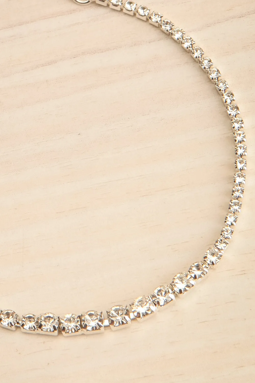 Skyra Silver | Tennis Crystal Bracelet