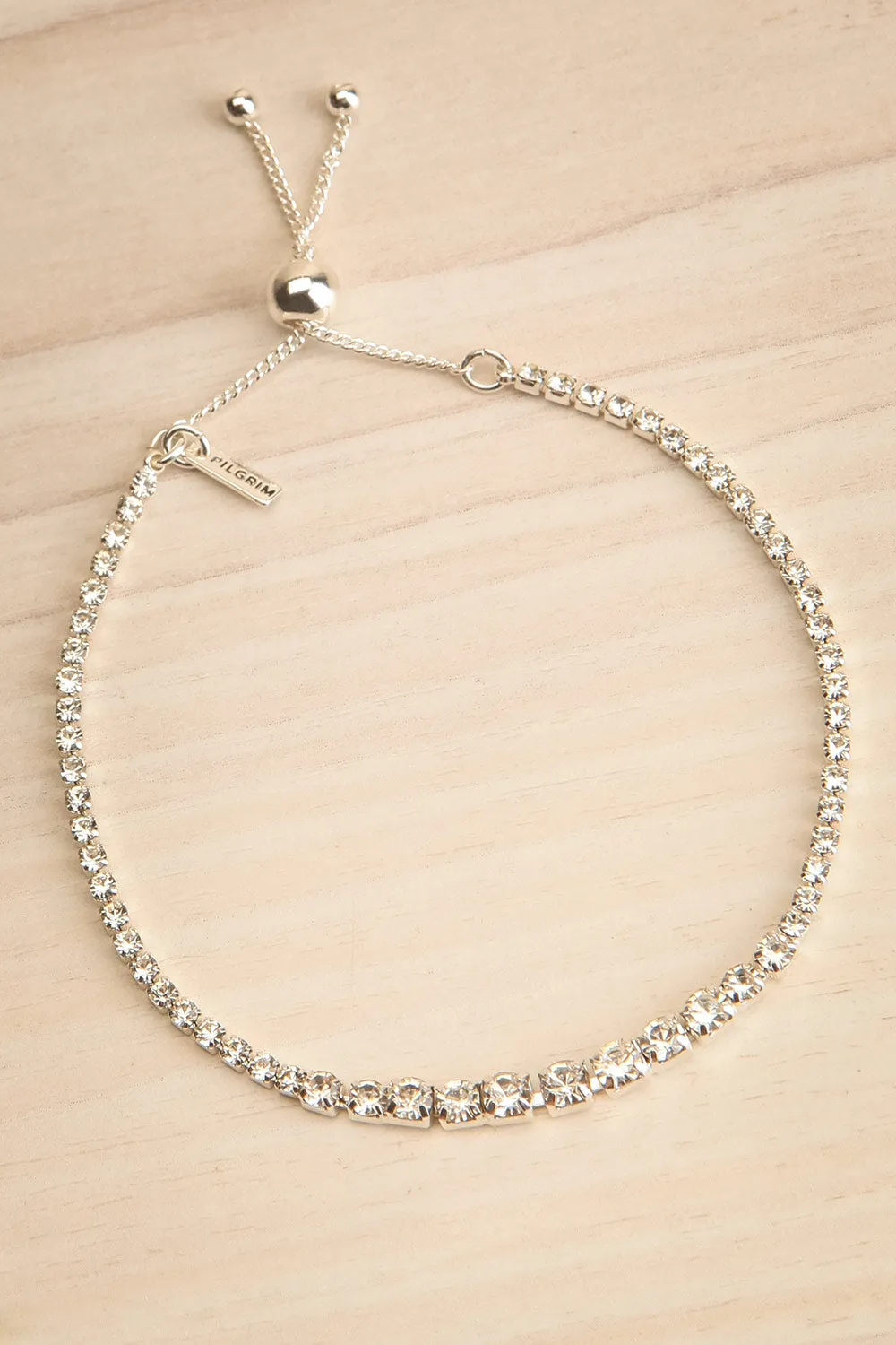 Skyra Silver | Tennis Crystal Bracelet