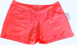 Slazenger Bright Coral 5" Golf Shorts Size 6 MSP$60