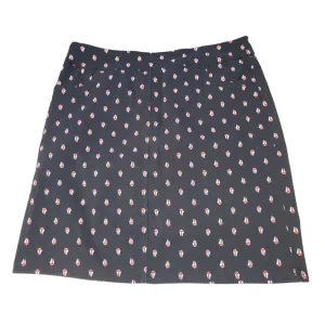 Slimsation Navy Women's Pull-on Golf Skort w/Sailboat Print Size 12