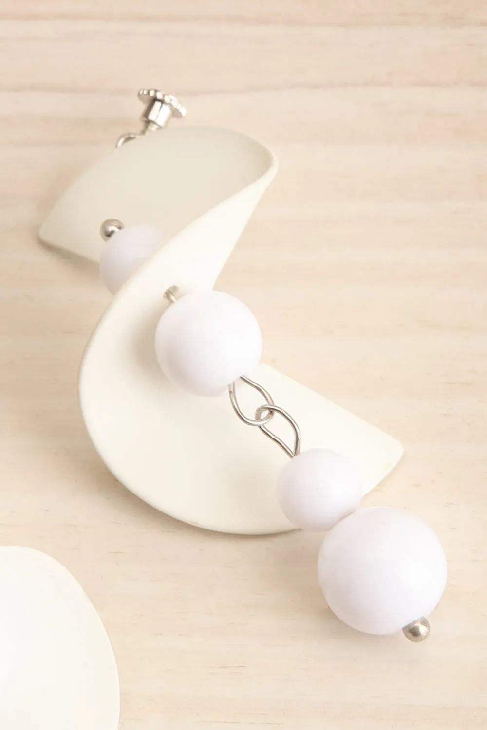 Spirallis | Screw Back Pendant Earrings
