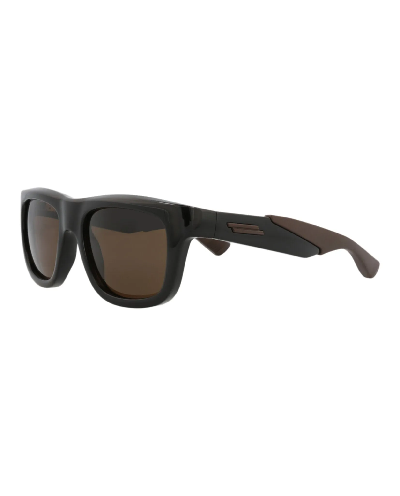 Square-Frame Injection Sunglasses