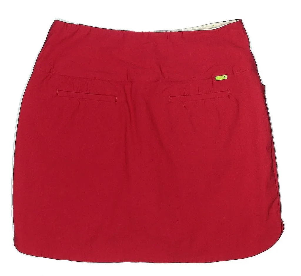 Swing Control Red Pull-on Golf Skort Size 12 MSP$130