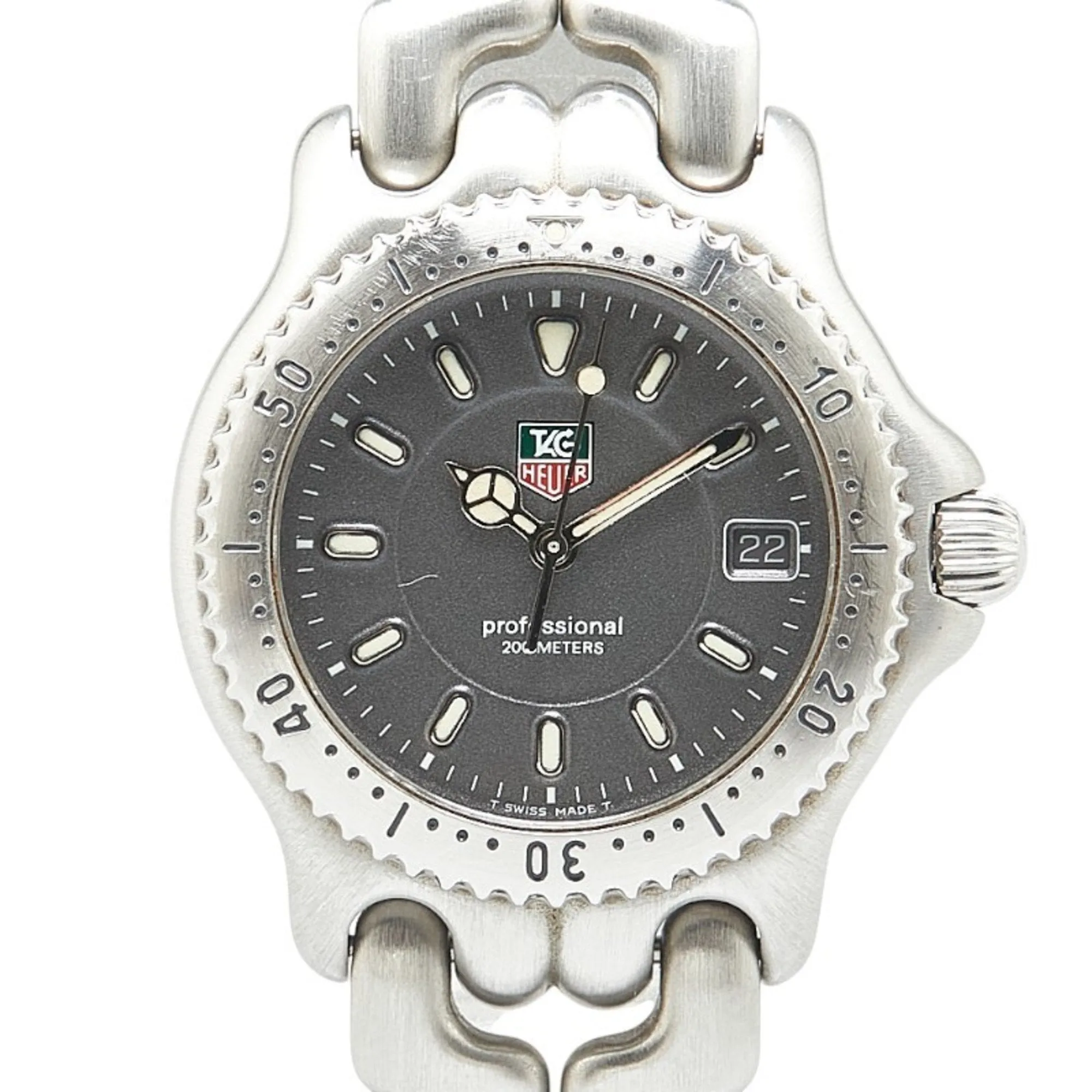 Tag Heuer Stainless Steel Wristwatch (Pre-Owned)
