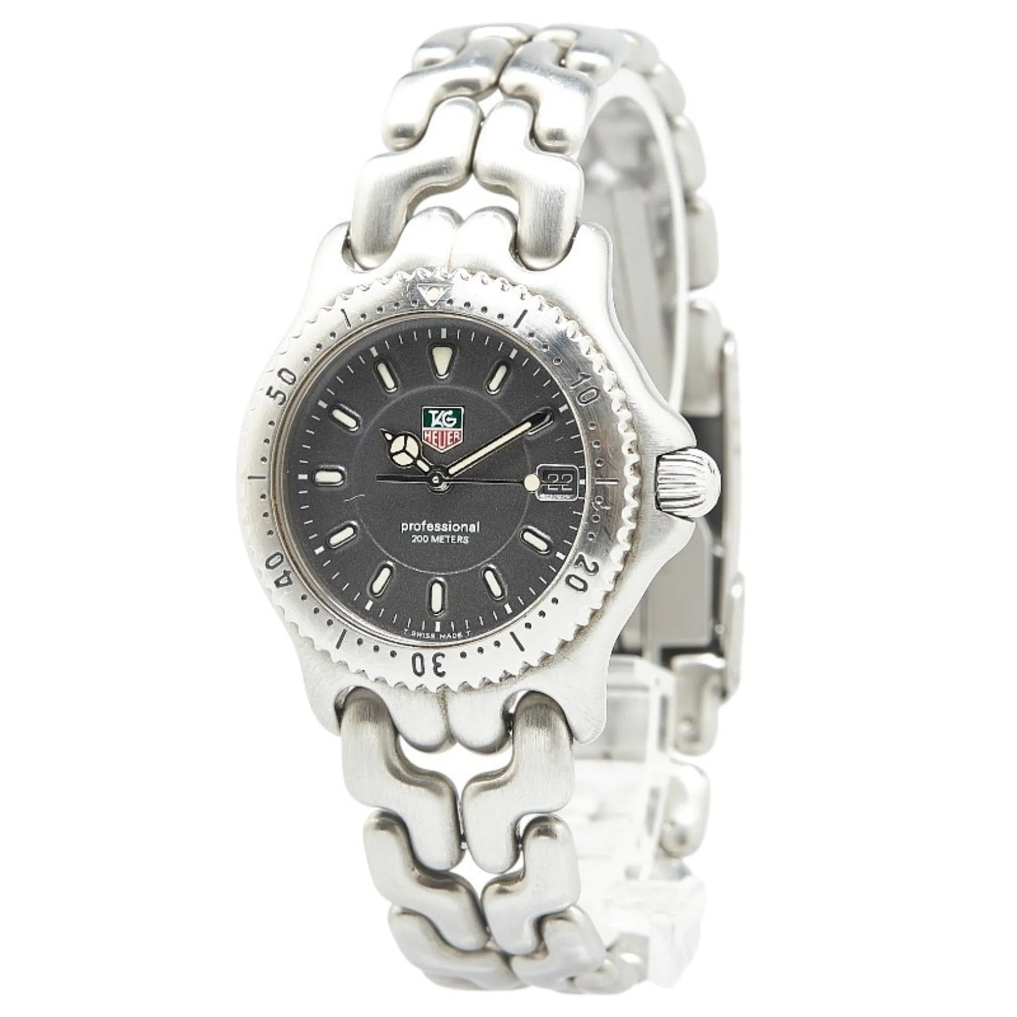 Tag Heuer Stainless Steel Wristwatch (Pre-Owned)