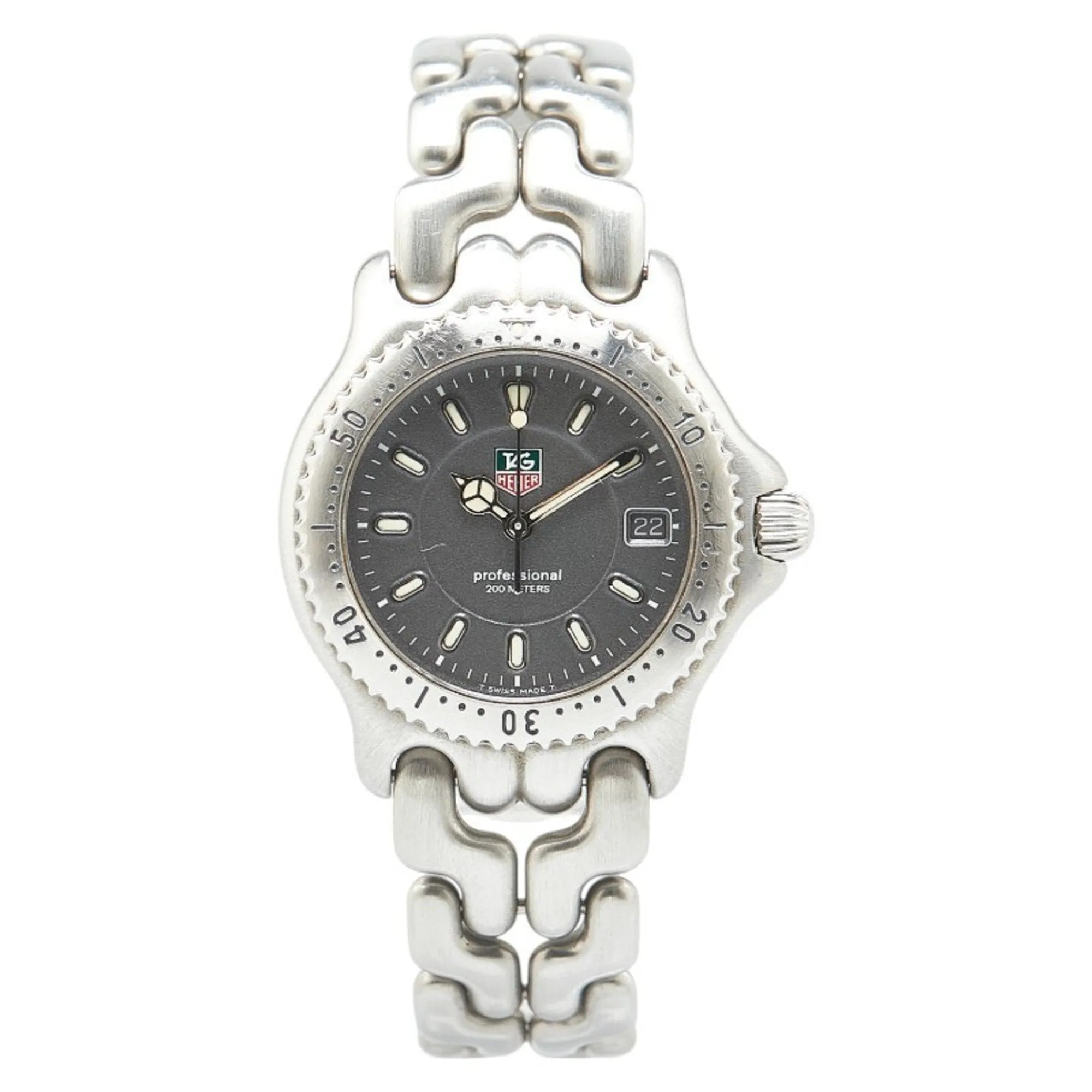 Tag Heuer Stainless Steel Wristwatch (Pre-Owned)