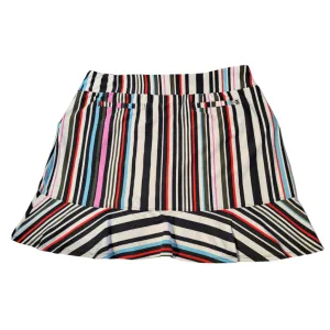 Tail Multicolor Striped Pull-on Golf Skort Size L MSP$100