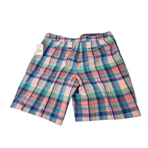 Talbots Multicolored Plaid Patterned Golf Shorts Size 16