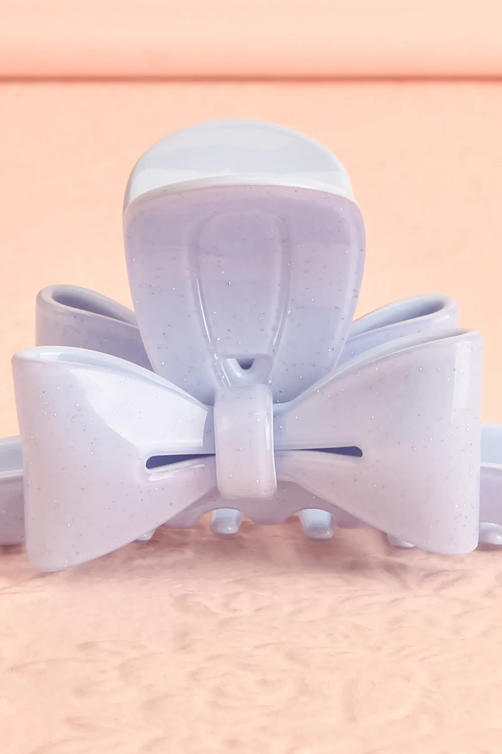 Teagan Blue | Claw Clip w/ Bow