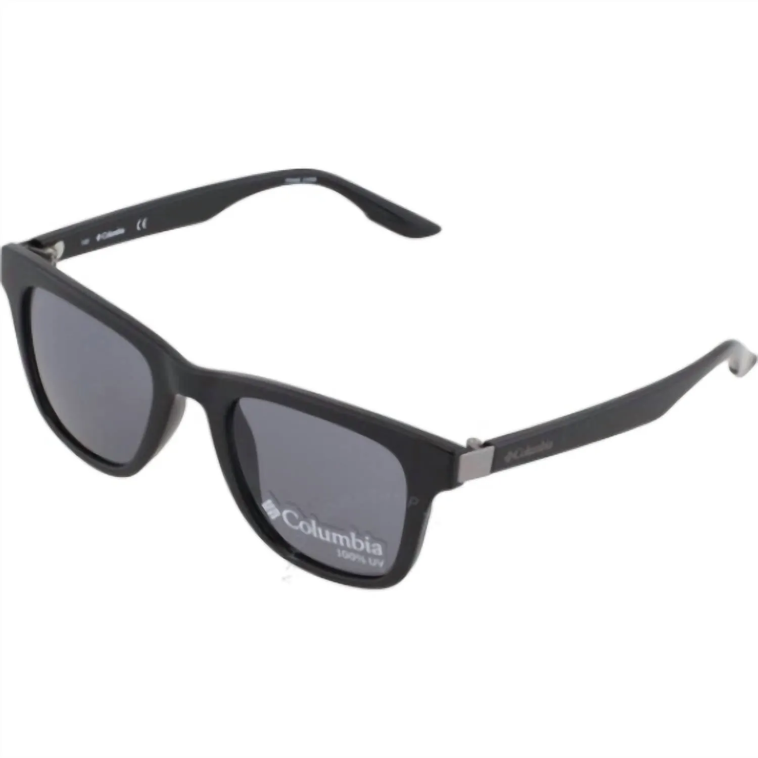 The Bluff Sunglasses In Shiny Black Grey