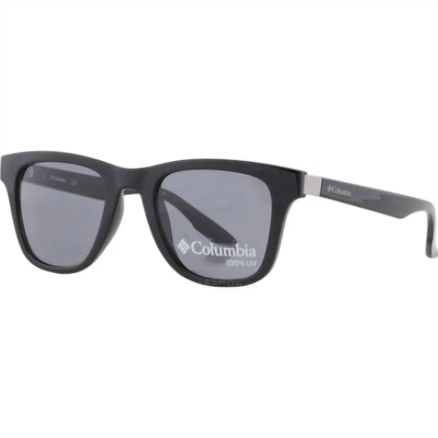 The Bluff Sunglasses In Shiny Black Grey